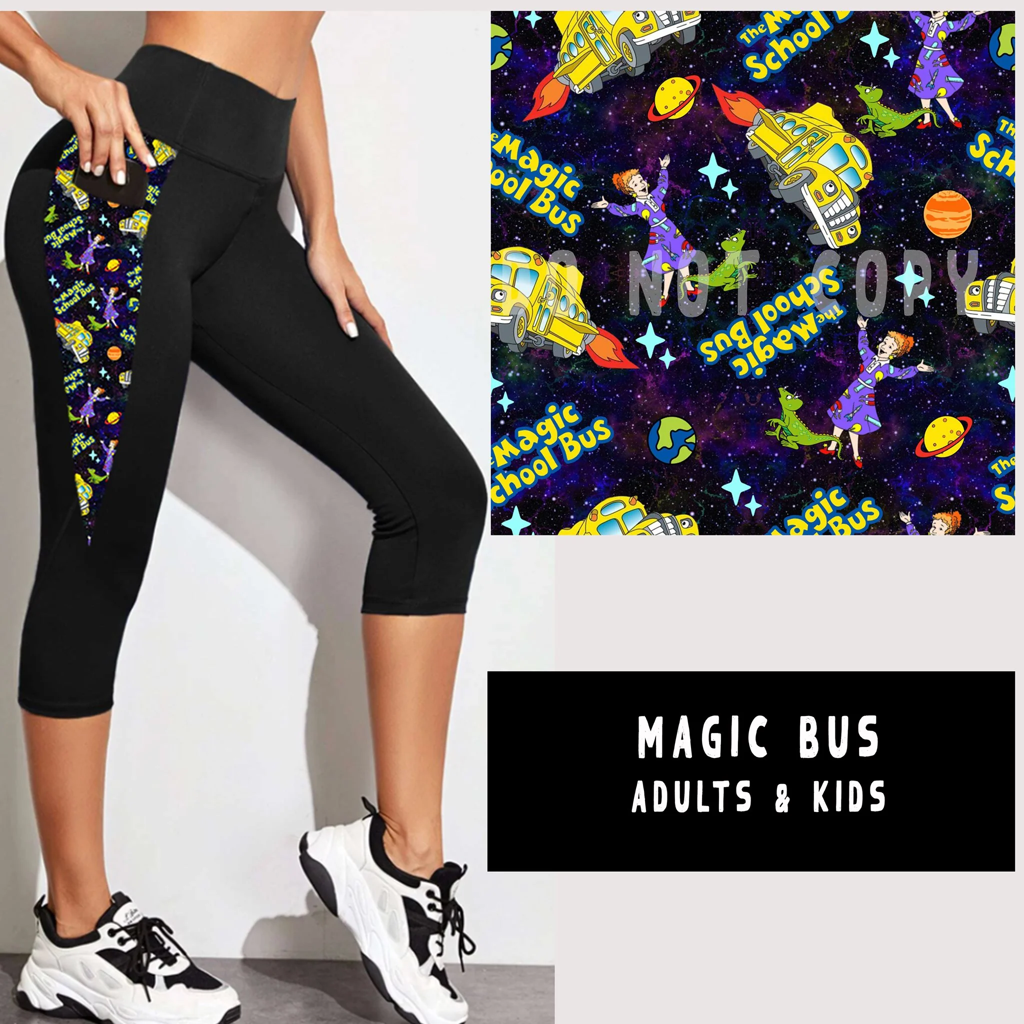 OUTFIT RUN 5-MAGIC BUS LEGGINGS/CAPRI/JOGGERS - Image 3
