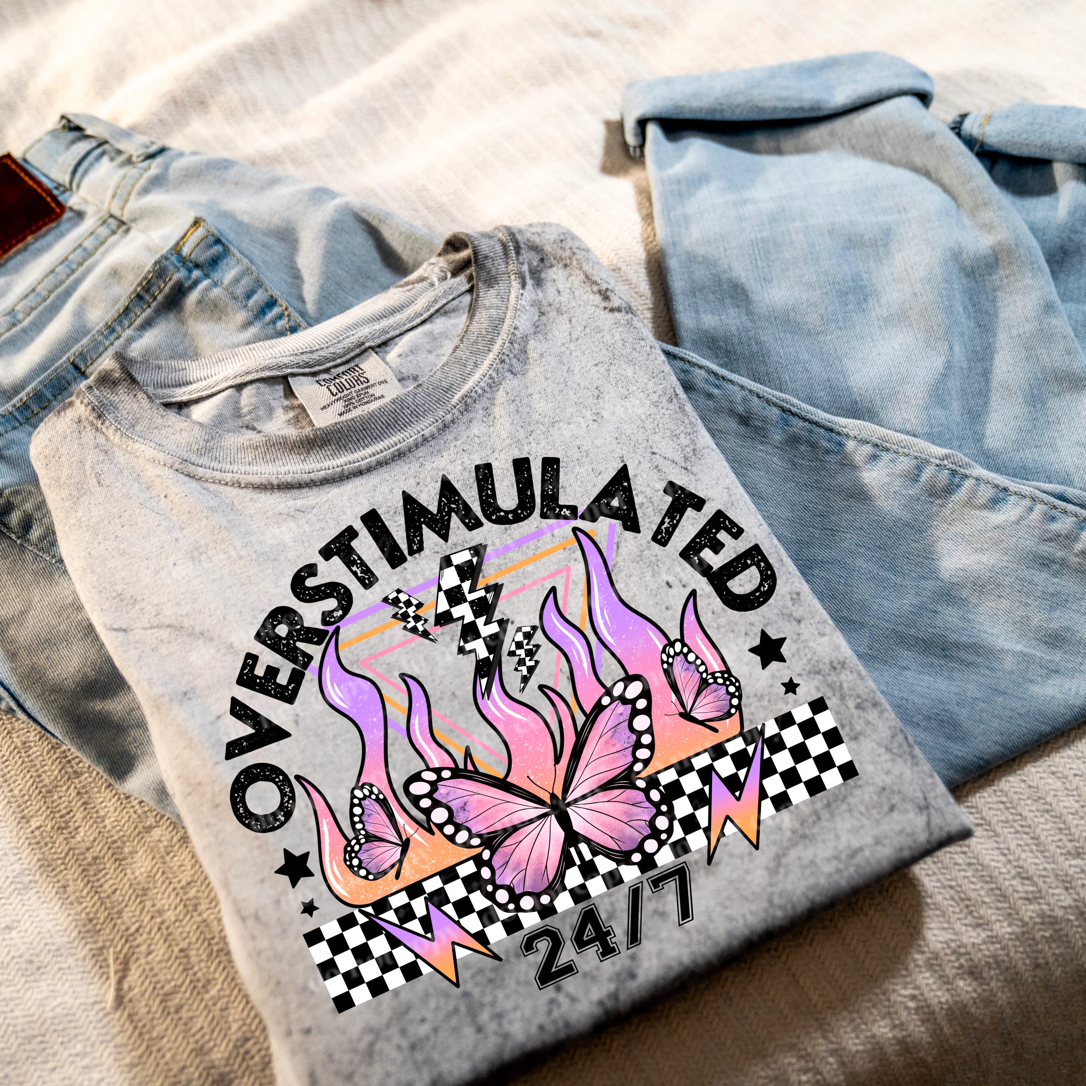 OVERSTIMULATED TEE