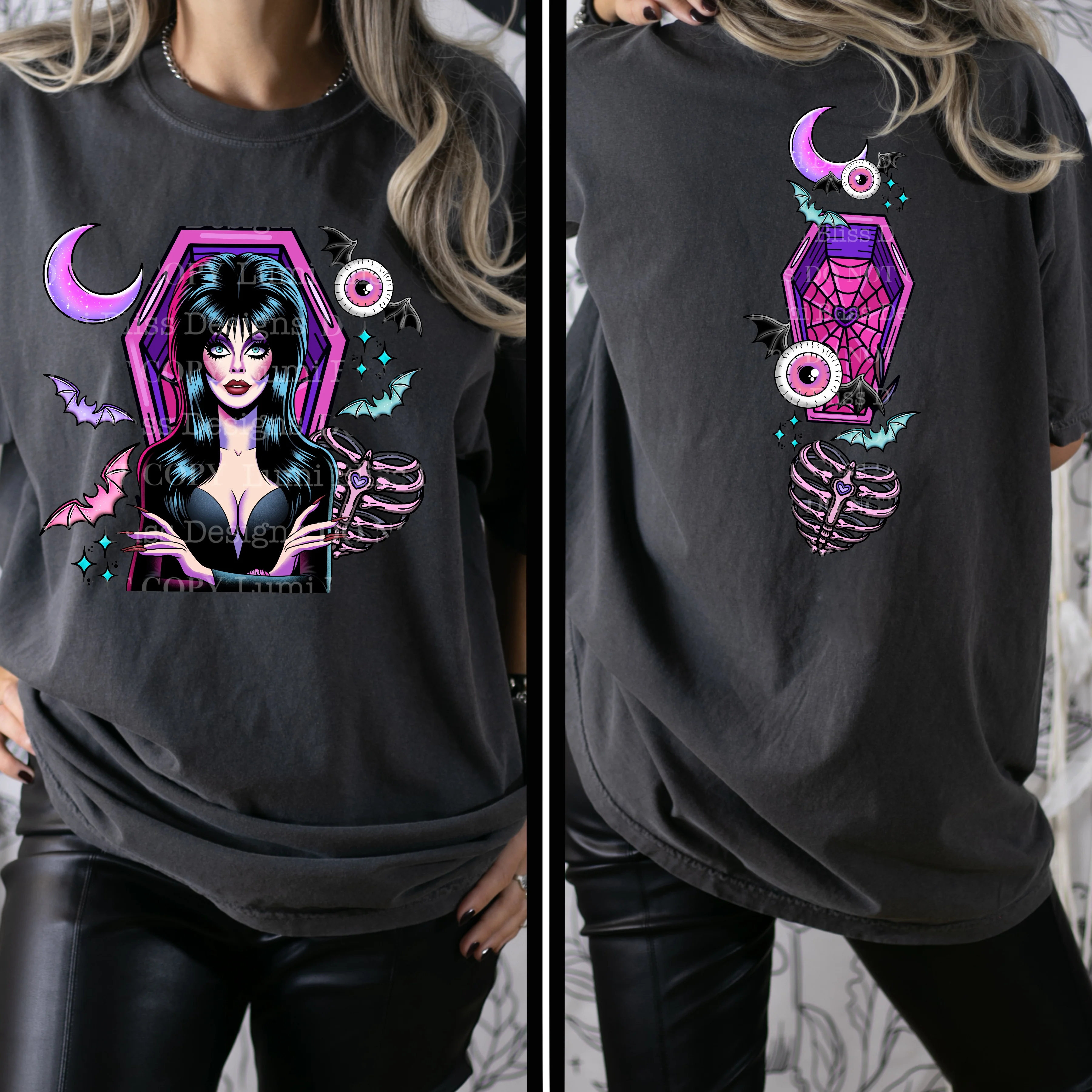 PASTEL ELV- DOUBLE SIDED TEE - Image 4