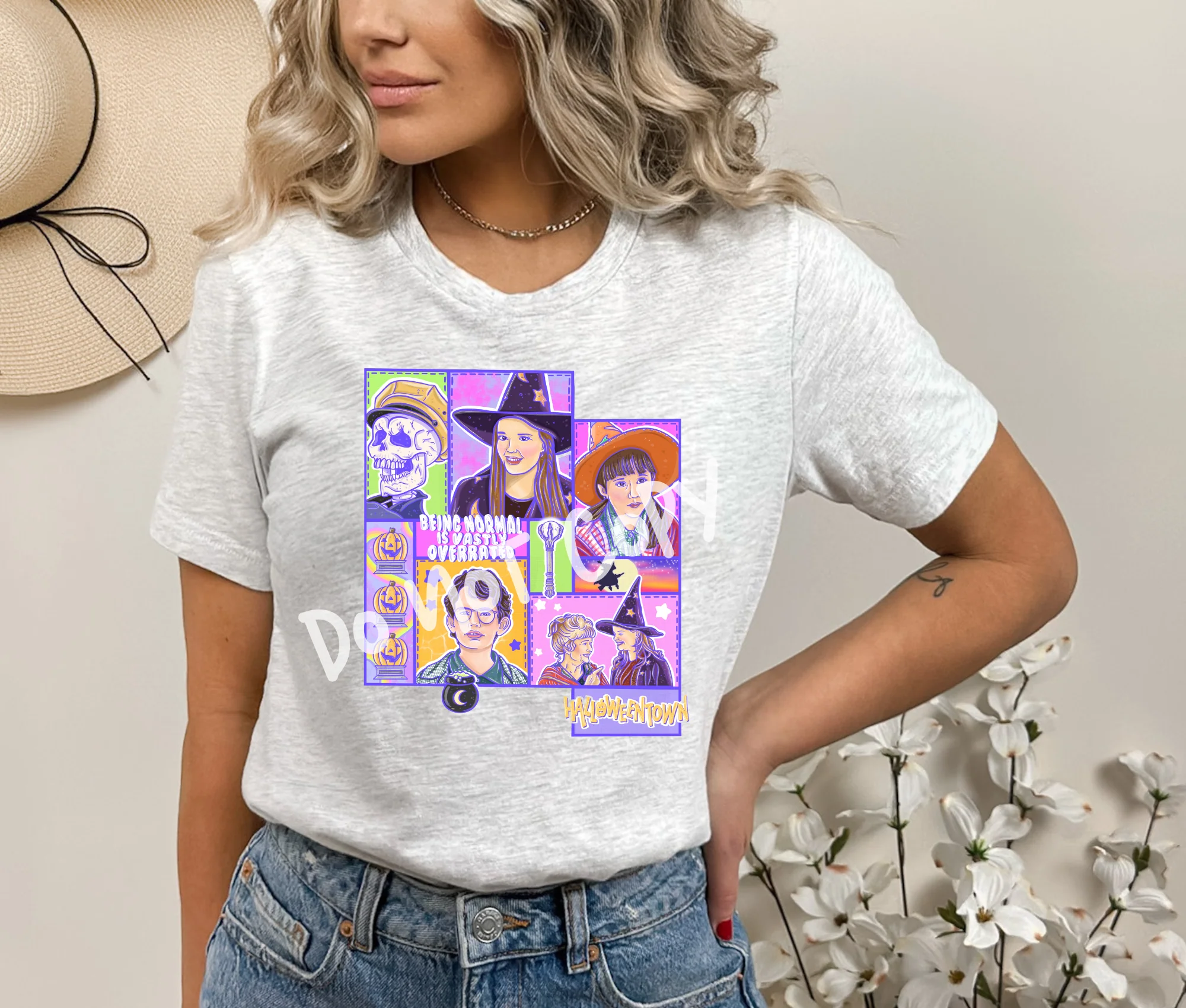 PASTEL HALLOW -UNISEX TEE ADULTS/KIDS