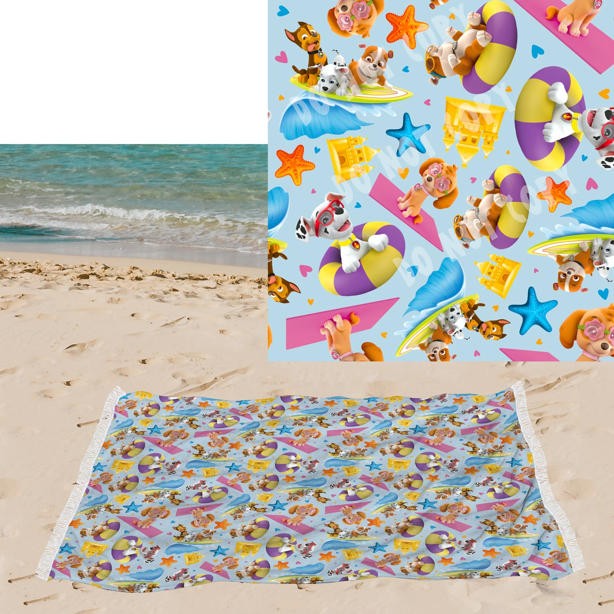 Patrol-OVERSIZED BEACH TOWEL 6-PREORDER CLOSING 3/20