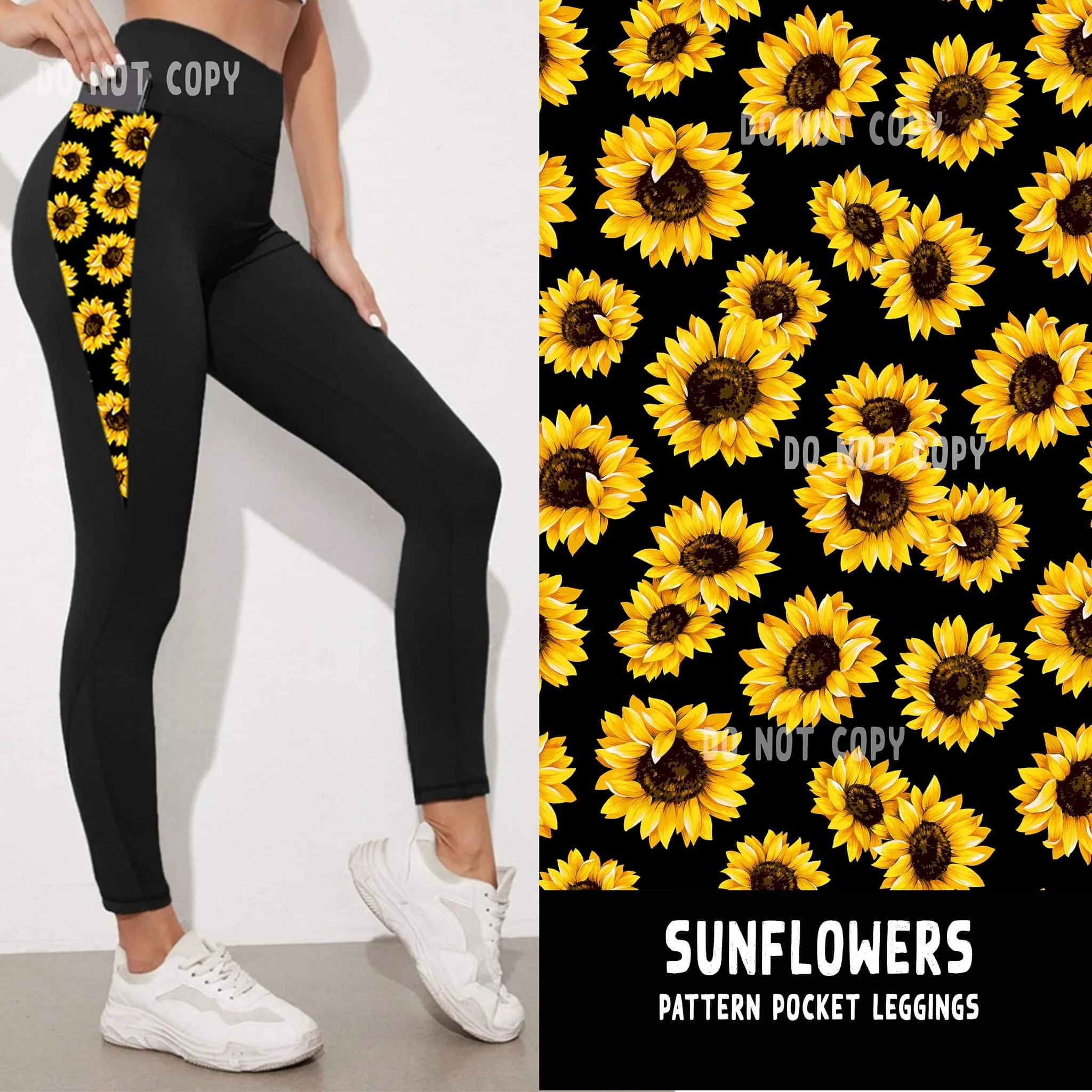 PATTERN POCKET FULL-SUNFLOWERS - Image 3