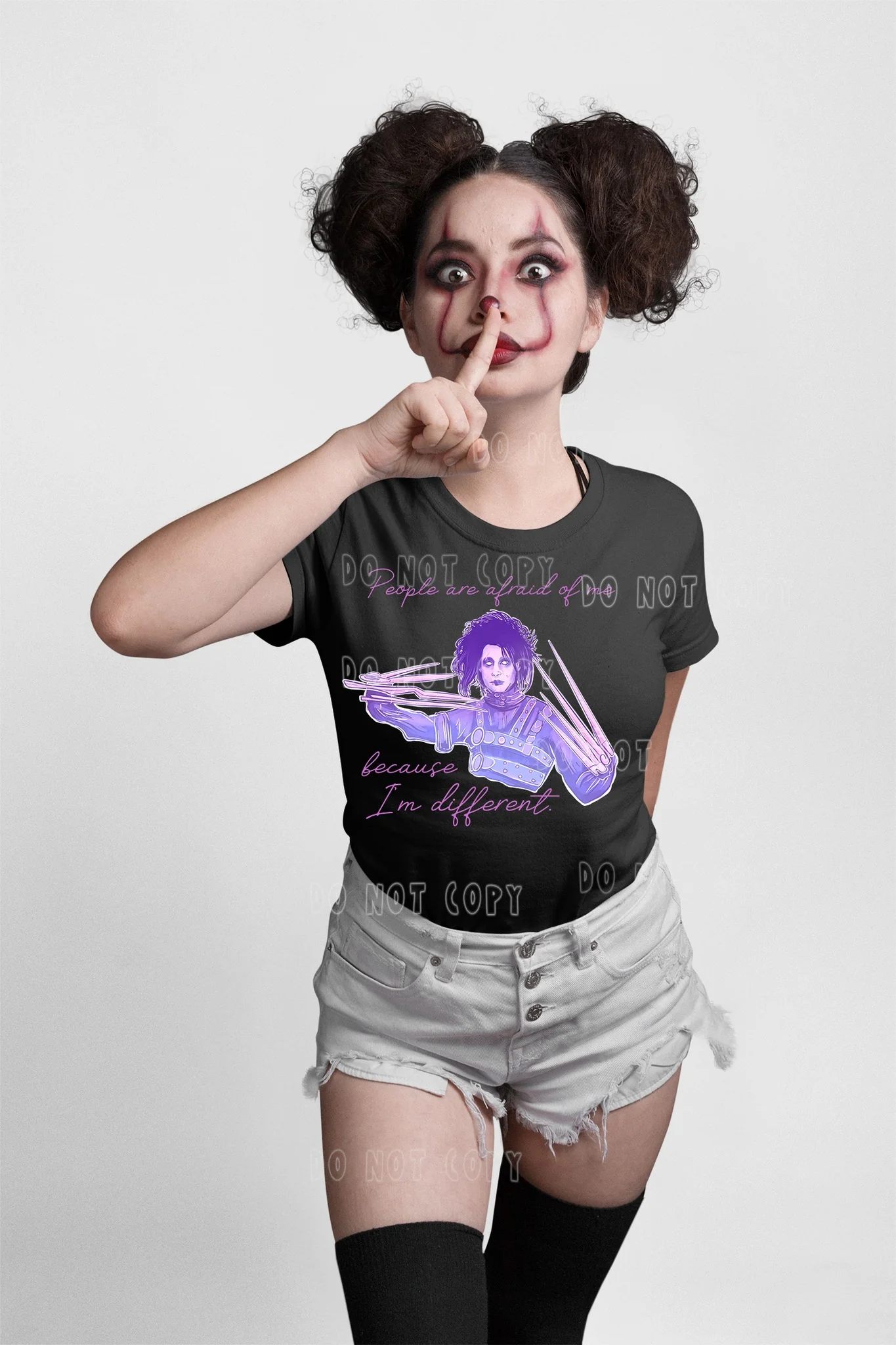 PH RUN-PASTEL SCISSOR UNISEX TEE ADULTS/KIDS