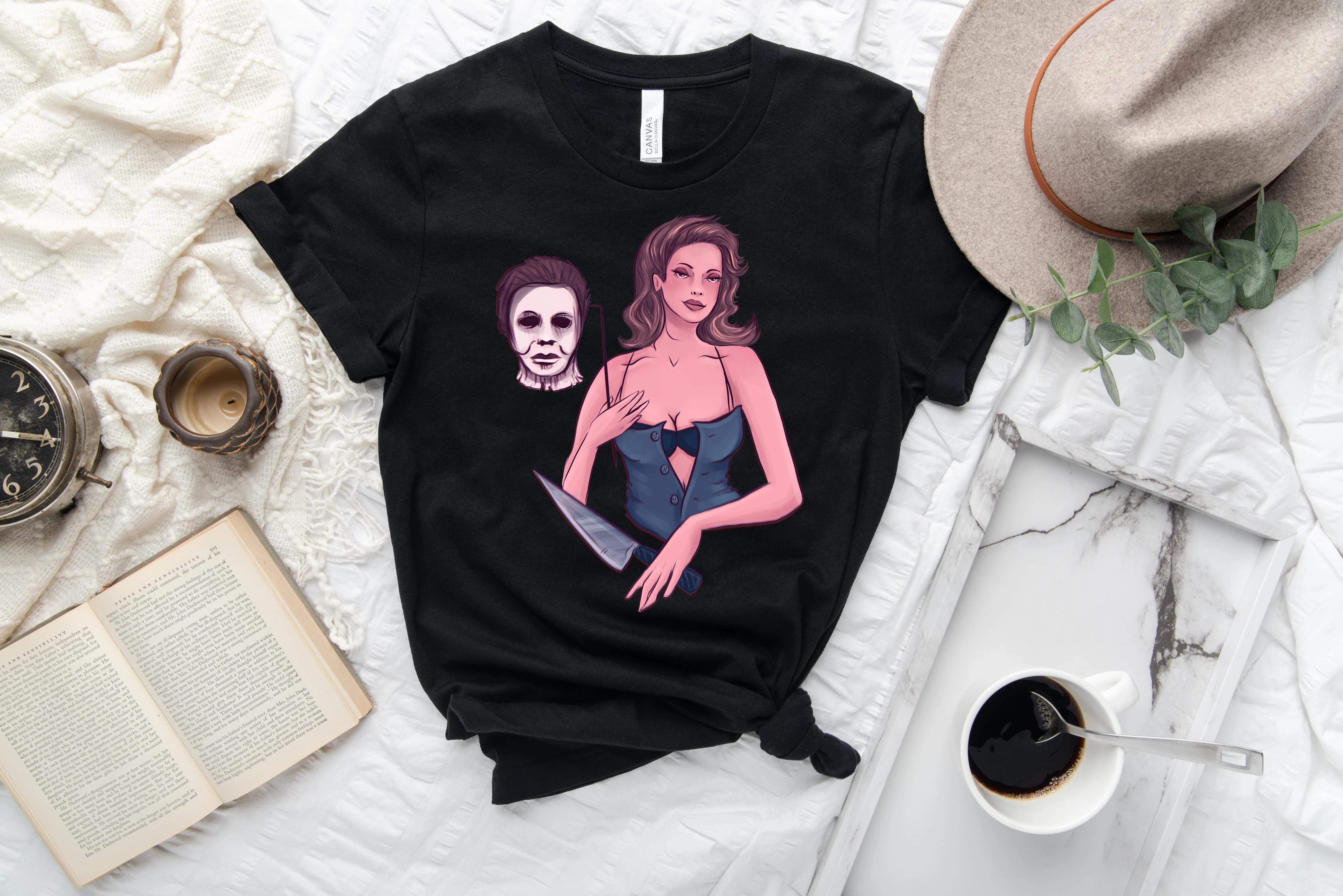 PIN UP HORROR-UNLUCKY TEE - Image 4