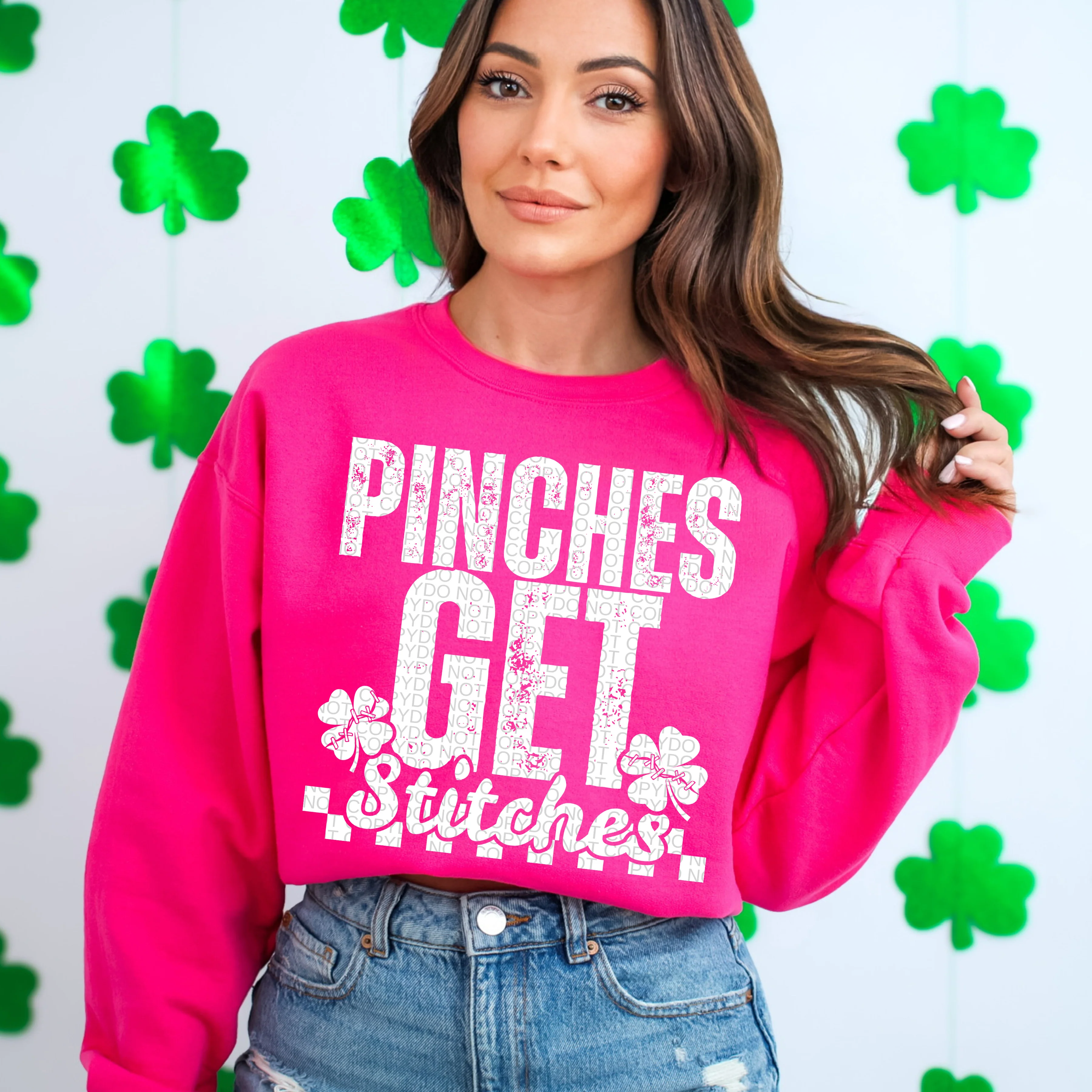 PINCHES GET STITCHES SWEATSHIRT