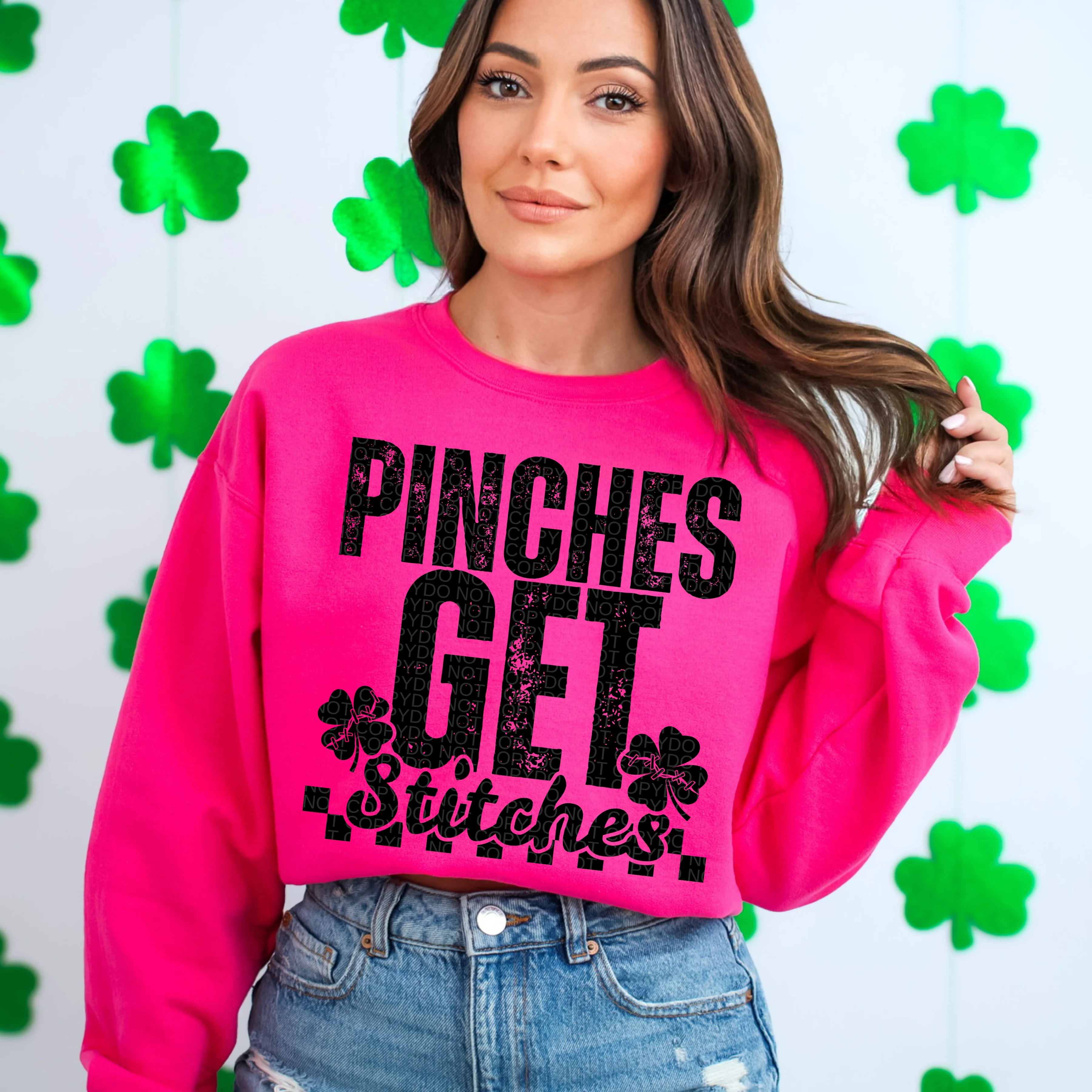 PINCHES GET STITCHES SWEATSHIRT - Image 2