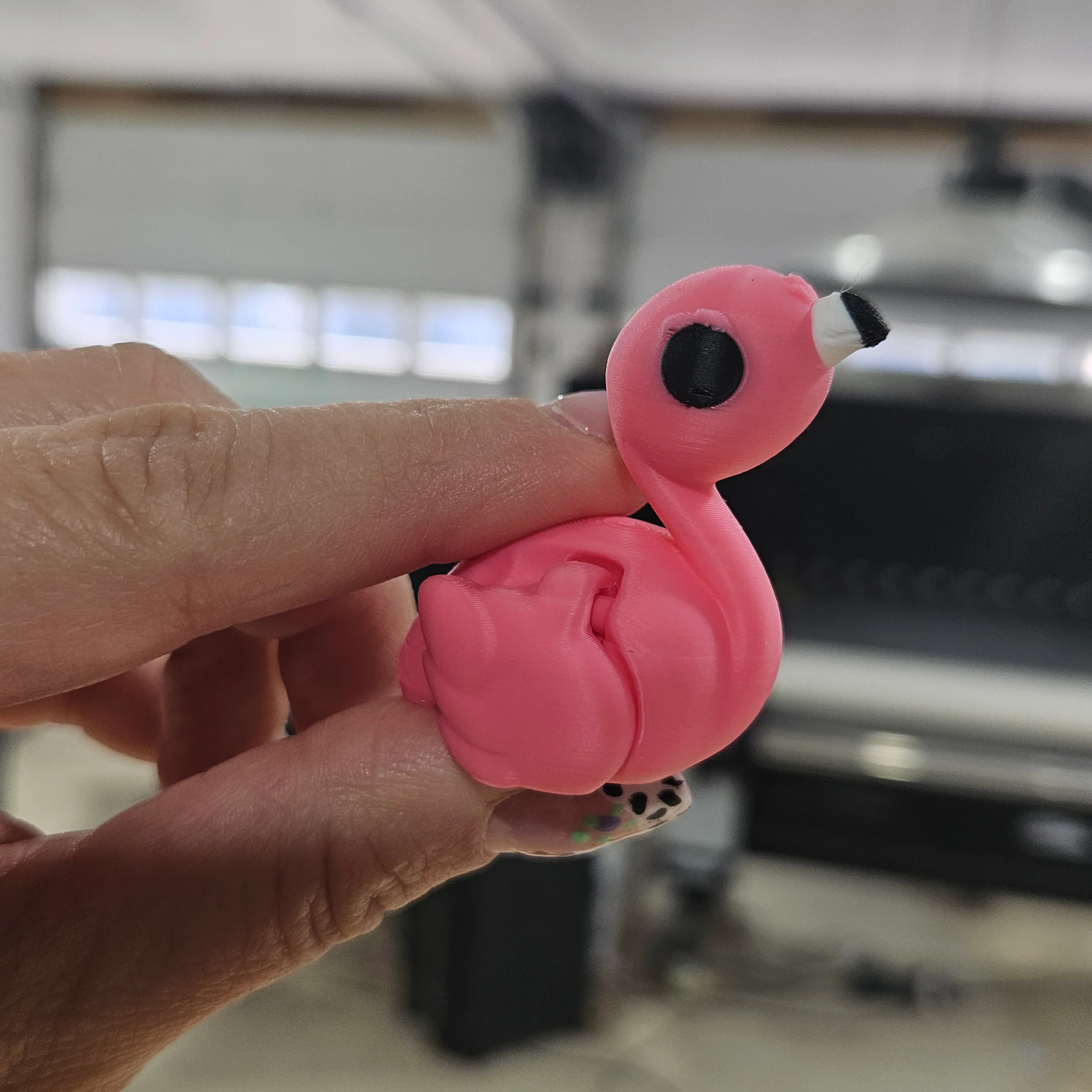 PINK FLAMINGO-3D PRINTED STRAW BUDDY - Image 7