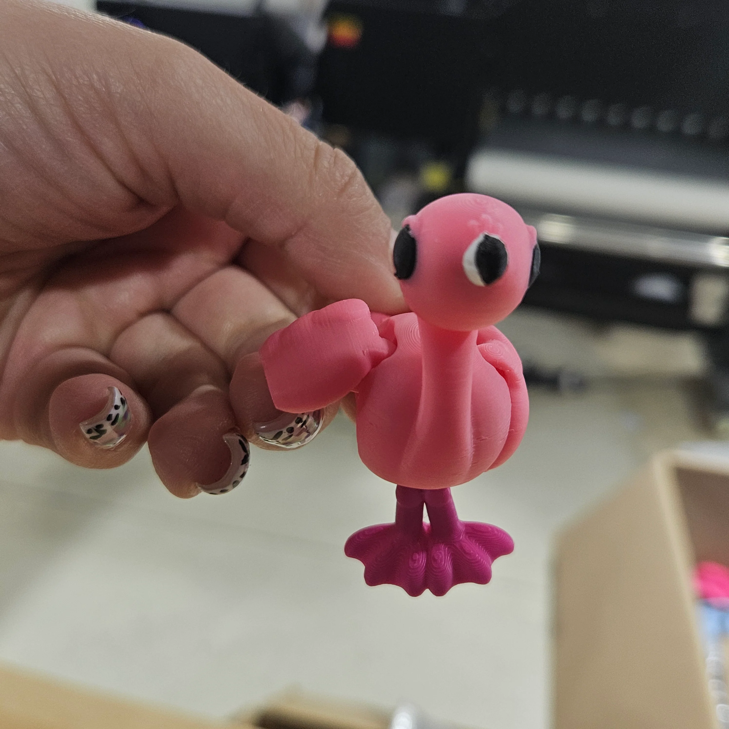 PINK FLAMINGO-3D PRINTED STRAW BUDDY - Image 9