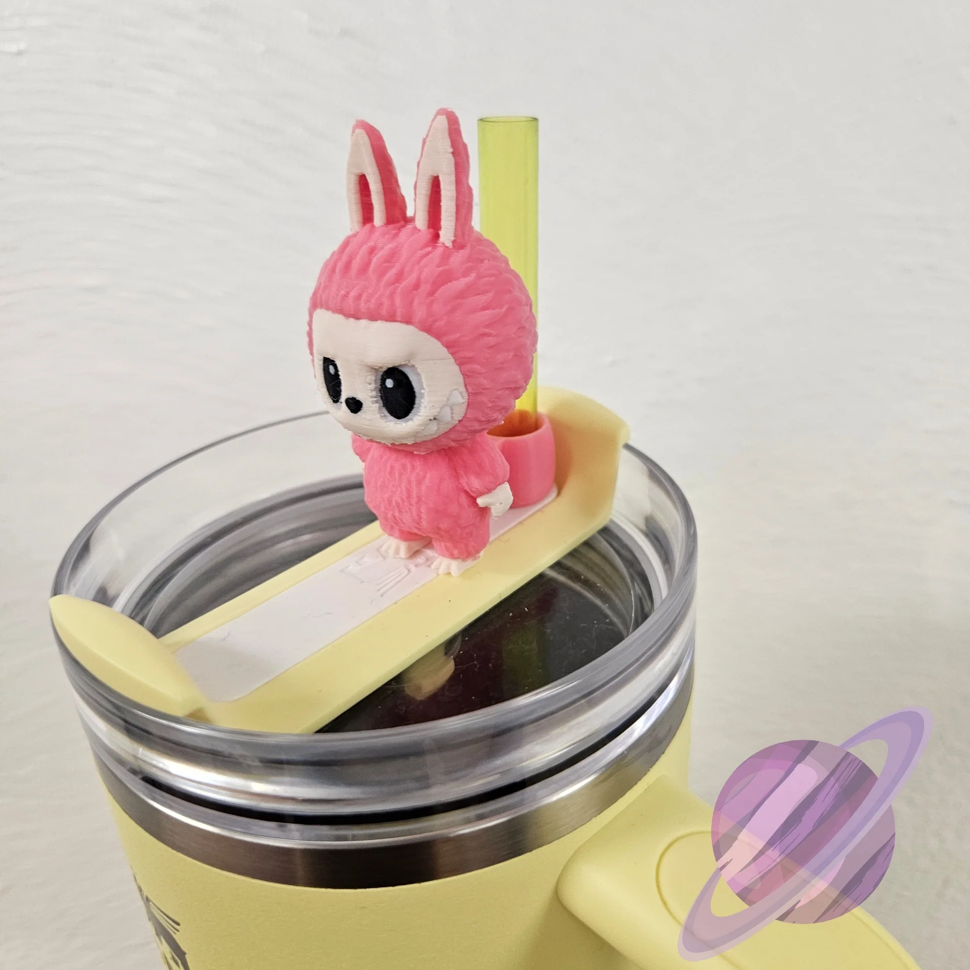 PINK LABU-3D PRINTED STRAW BUDDY - Image 3