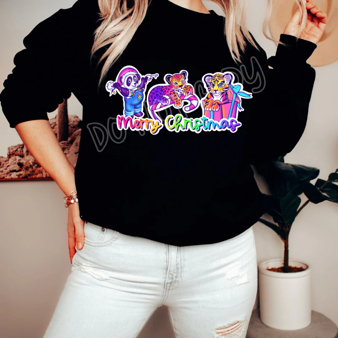 PINK LF XMAS - HOLIDAY RUN 1 - UNISEX HOODIE/SWEATER ADULTS/KIDS