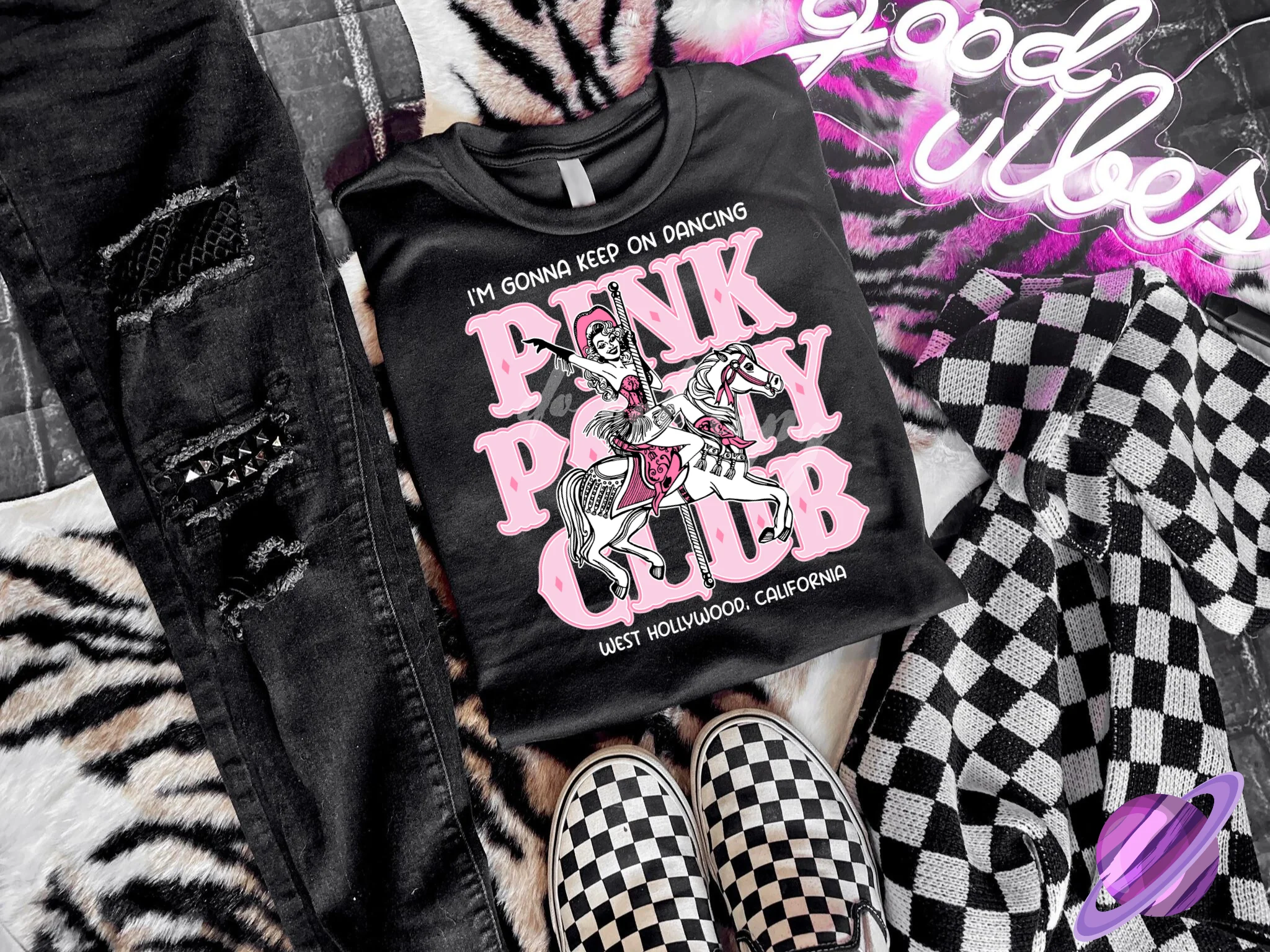PINK PONY TEE