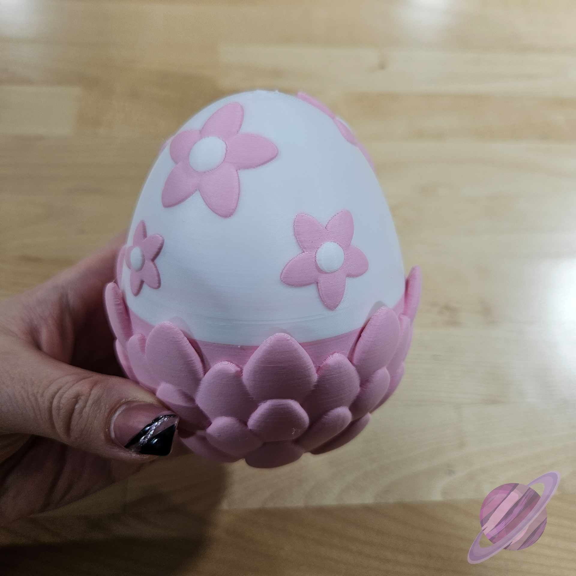 3D PRINTED PINK SAKURA DRAGON AND EGG - Image 6
