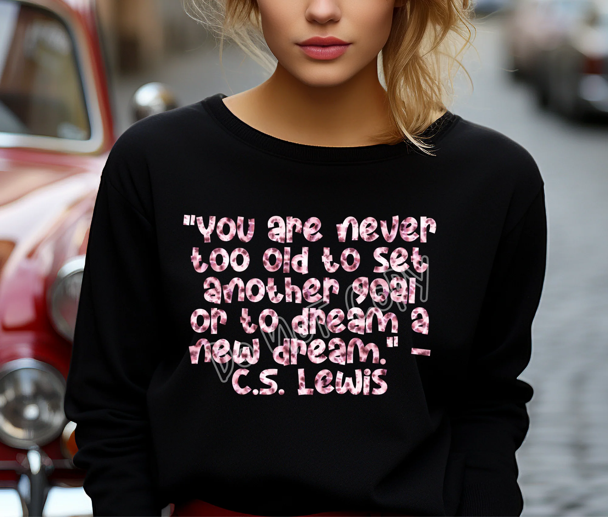 PINK TIE DYE - CREWNECK SWEATSHIRT-FLARES 4 - PREORDER CLOSING 11/24 ETA JANUARY