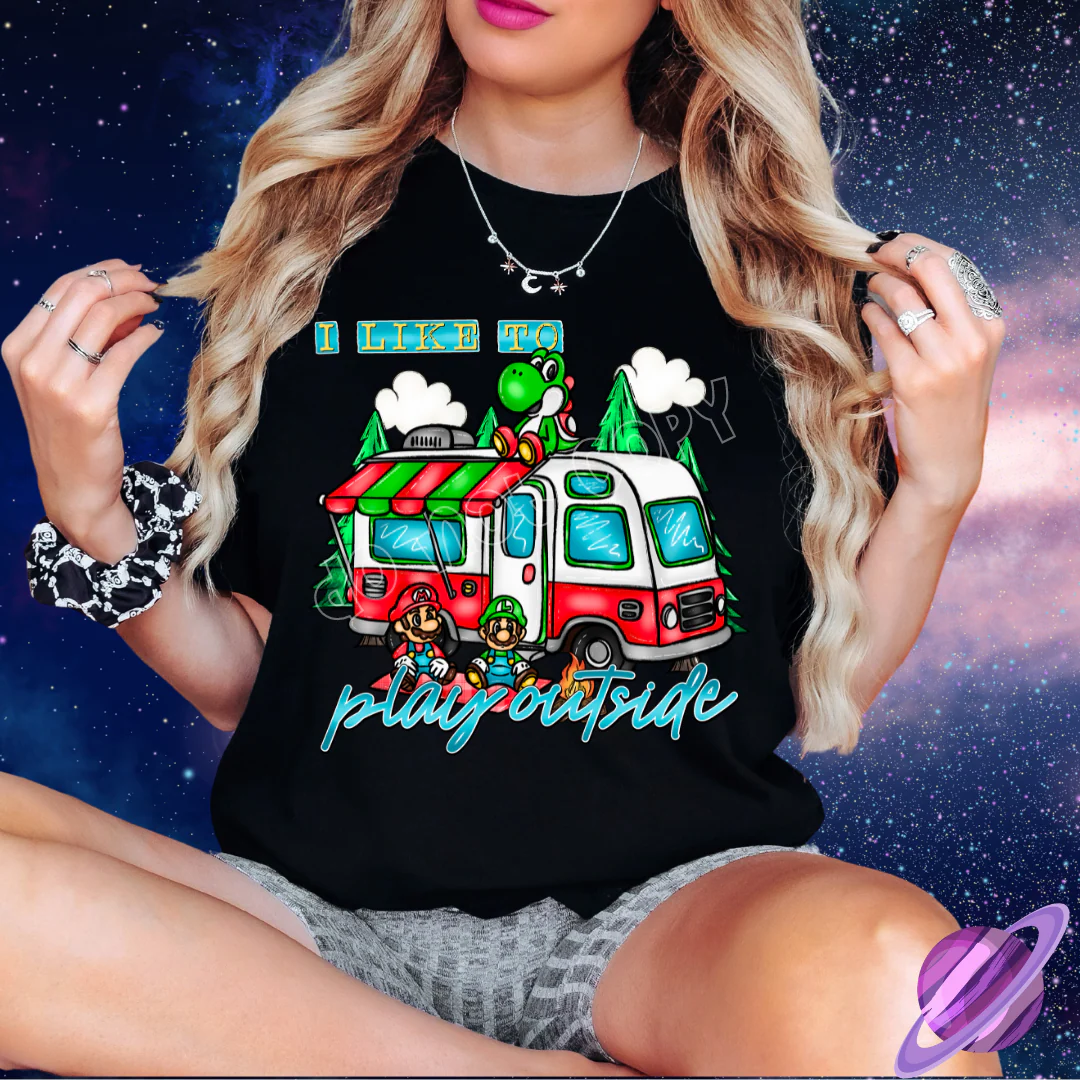 PLAY OUTSIDE TEE