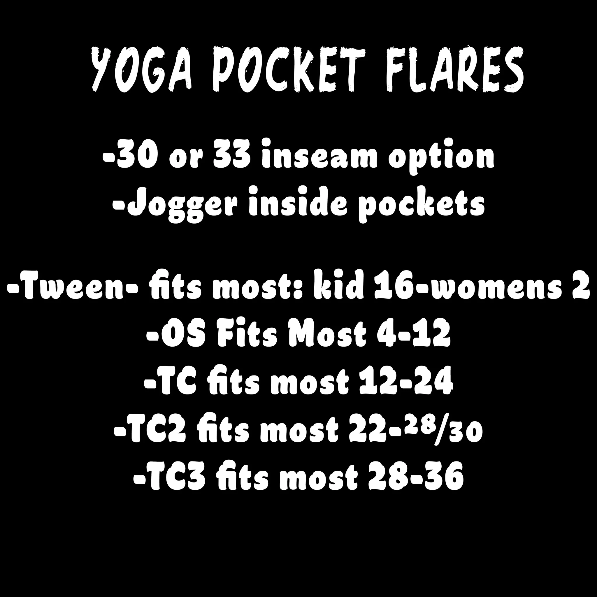 POCKET YOGA FLARES - DENIM - Image 2
