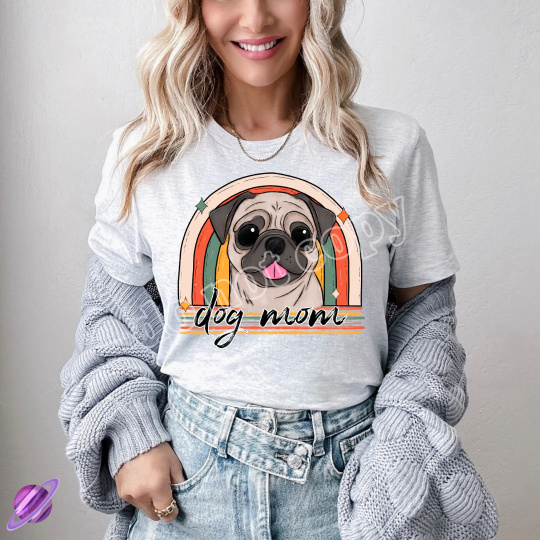 PUG DOG MOM TEE
