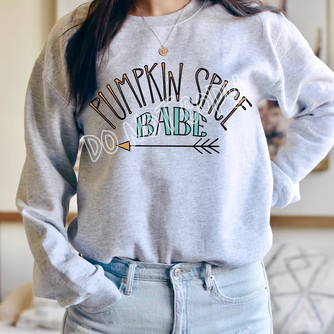 PUMPKIN SPICE BABE CREWNECK SWEATSHIRT