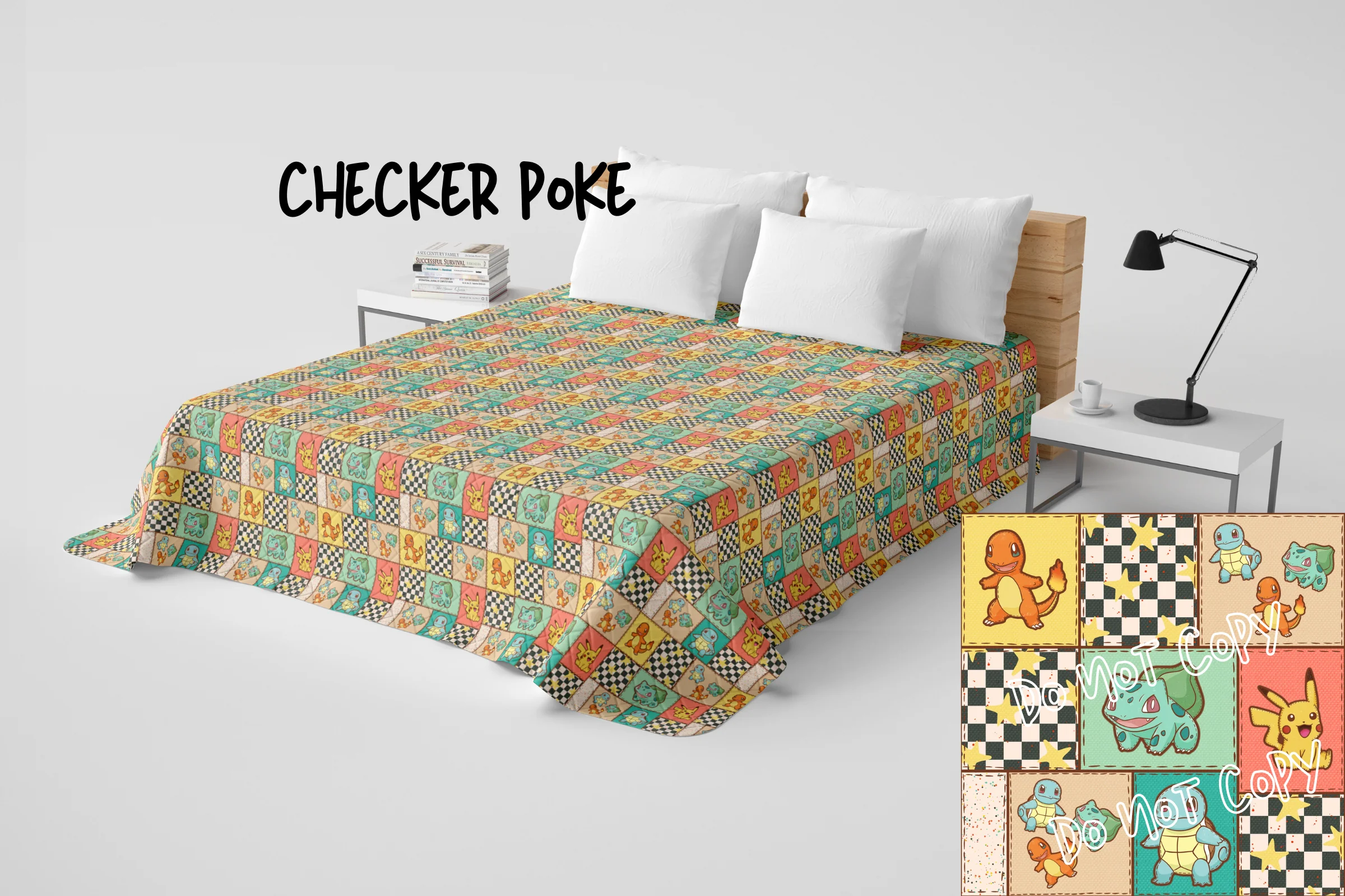 QUILT RUN 4-CHECKER POKE- PREORDER CLOSING 6/16
