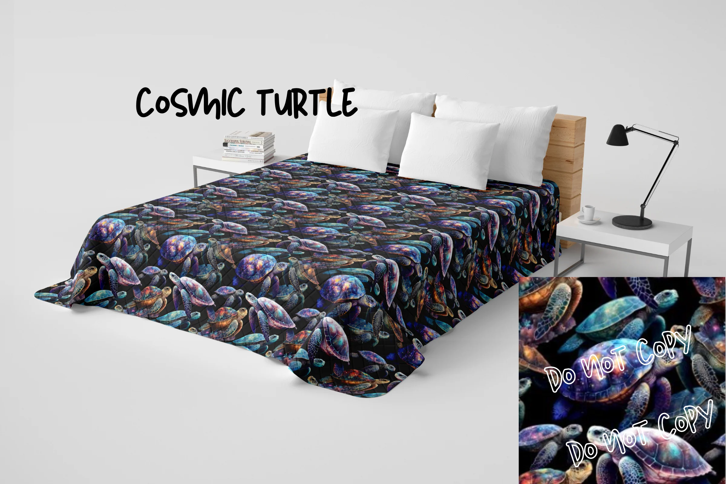 QUILT RUN 4-COSMIC TURTLES- PREORDER CLOSING 6/16
