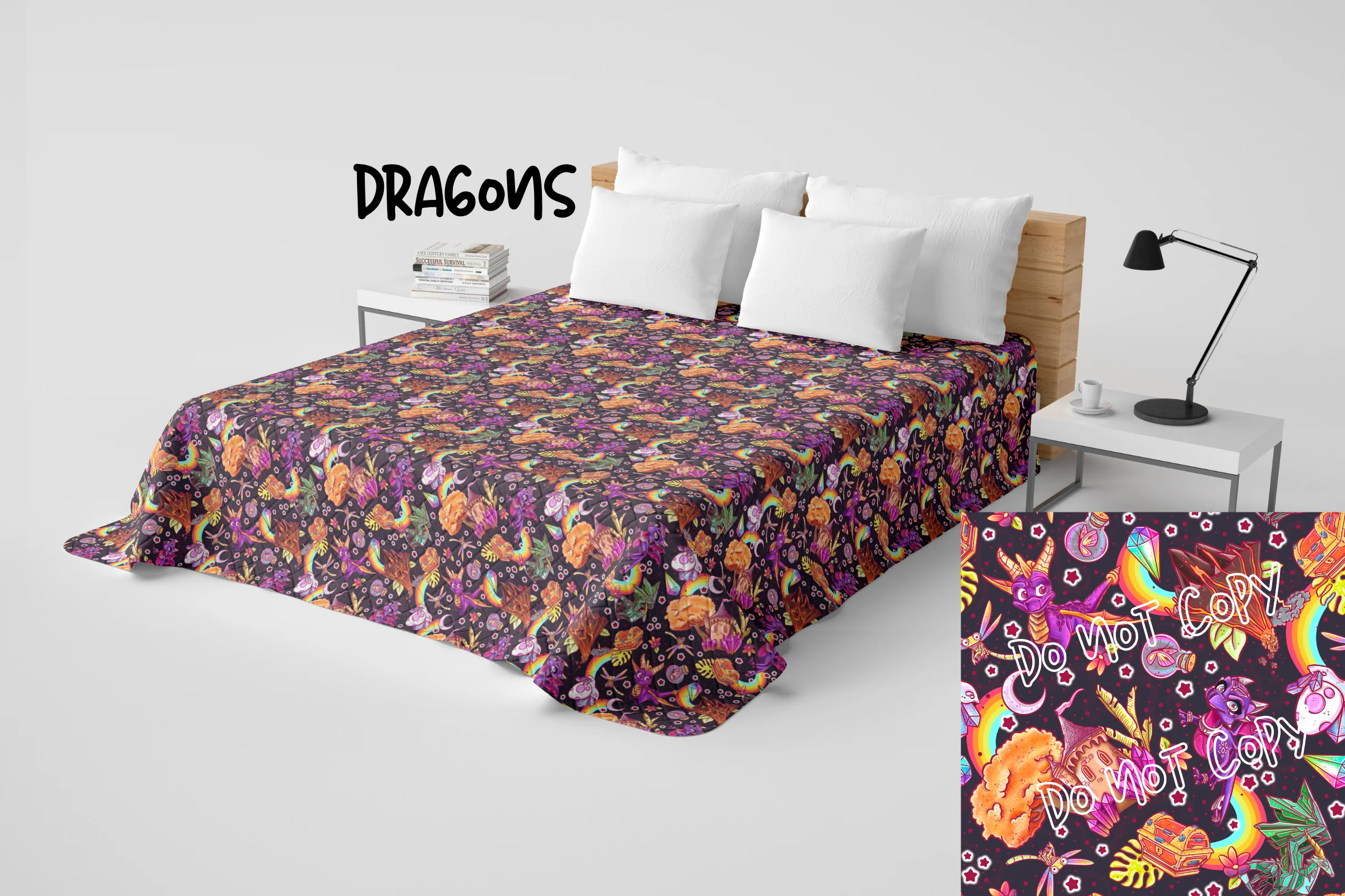 QUILT RUN 4- DRAGONS- PREORDER CLOSING 6/16