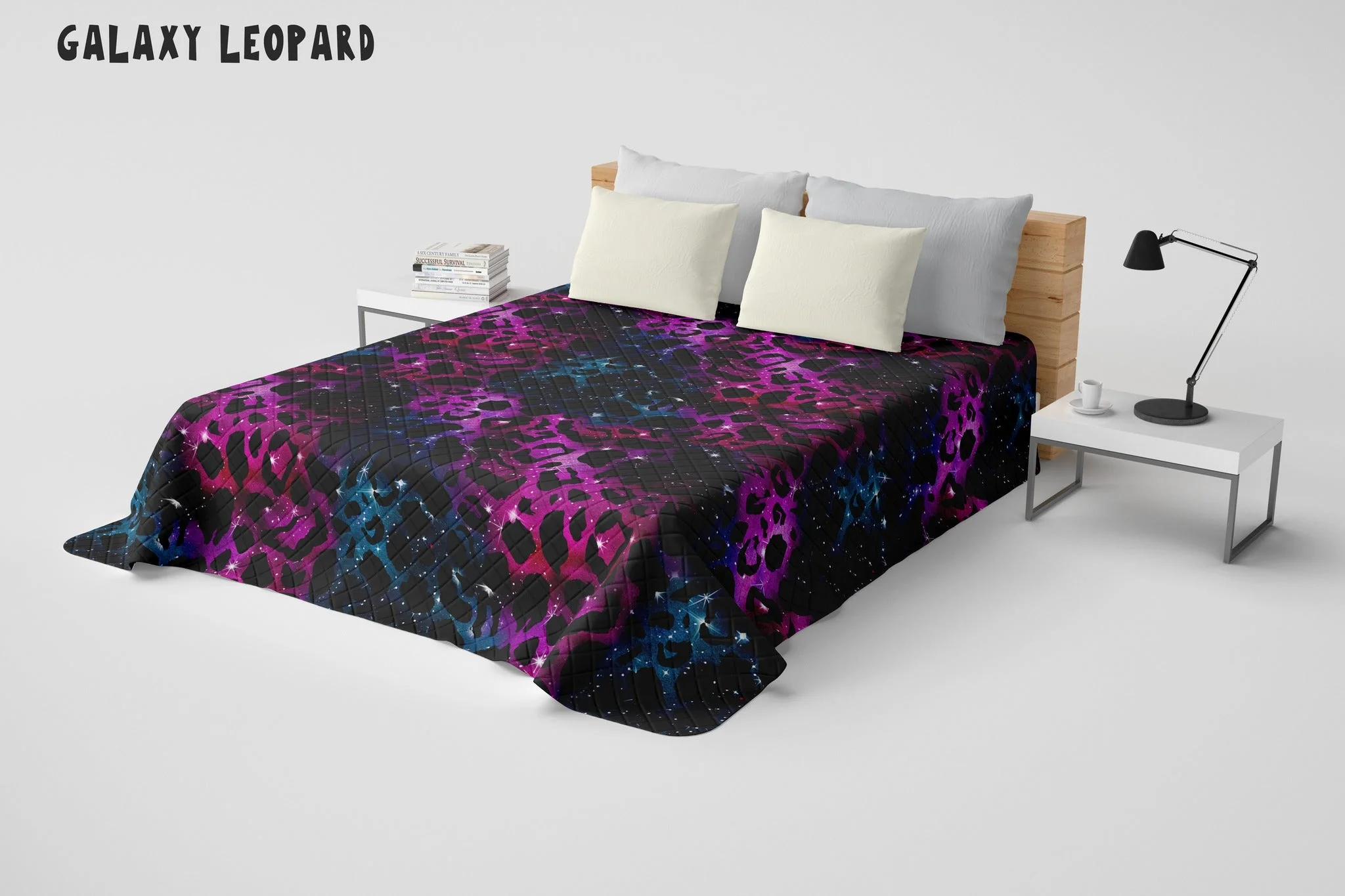 QUILT RUN 4- GALAXY LEOPARD- PREORDER CLOSING 6/16