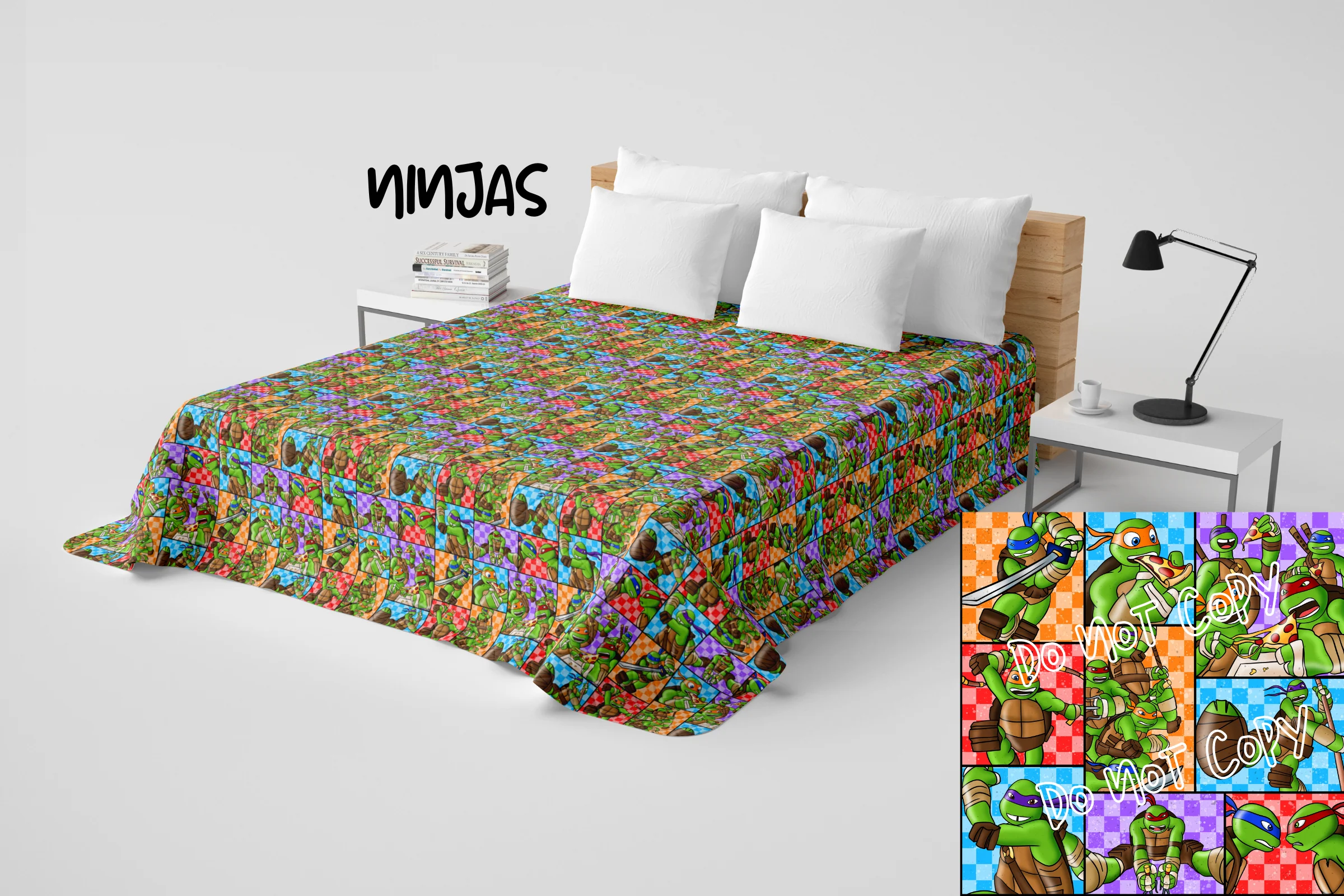 QUILT RUN 4-NINJAS- PREORDER CLOSING 6/16