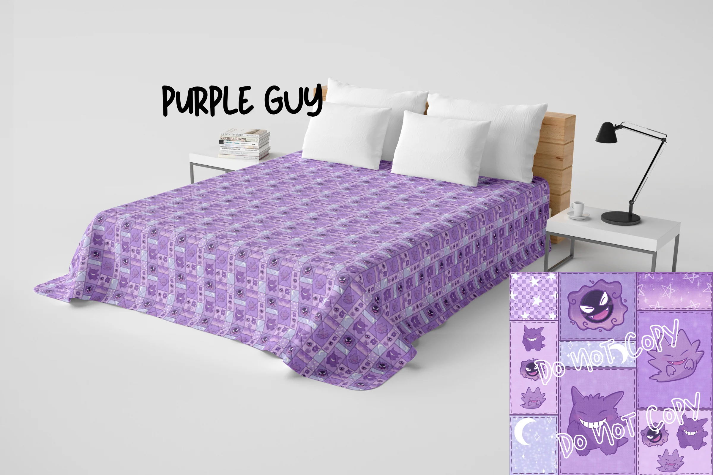 QUILT RUN 4- PURPLE GUY- PREORDER CLOSING 6/16