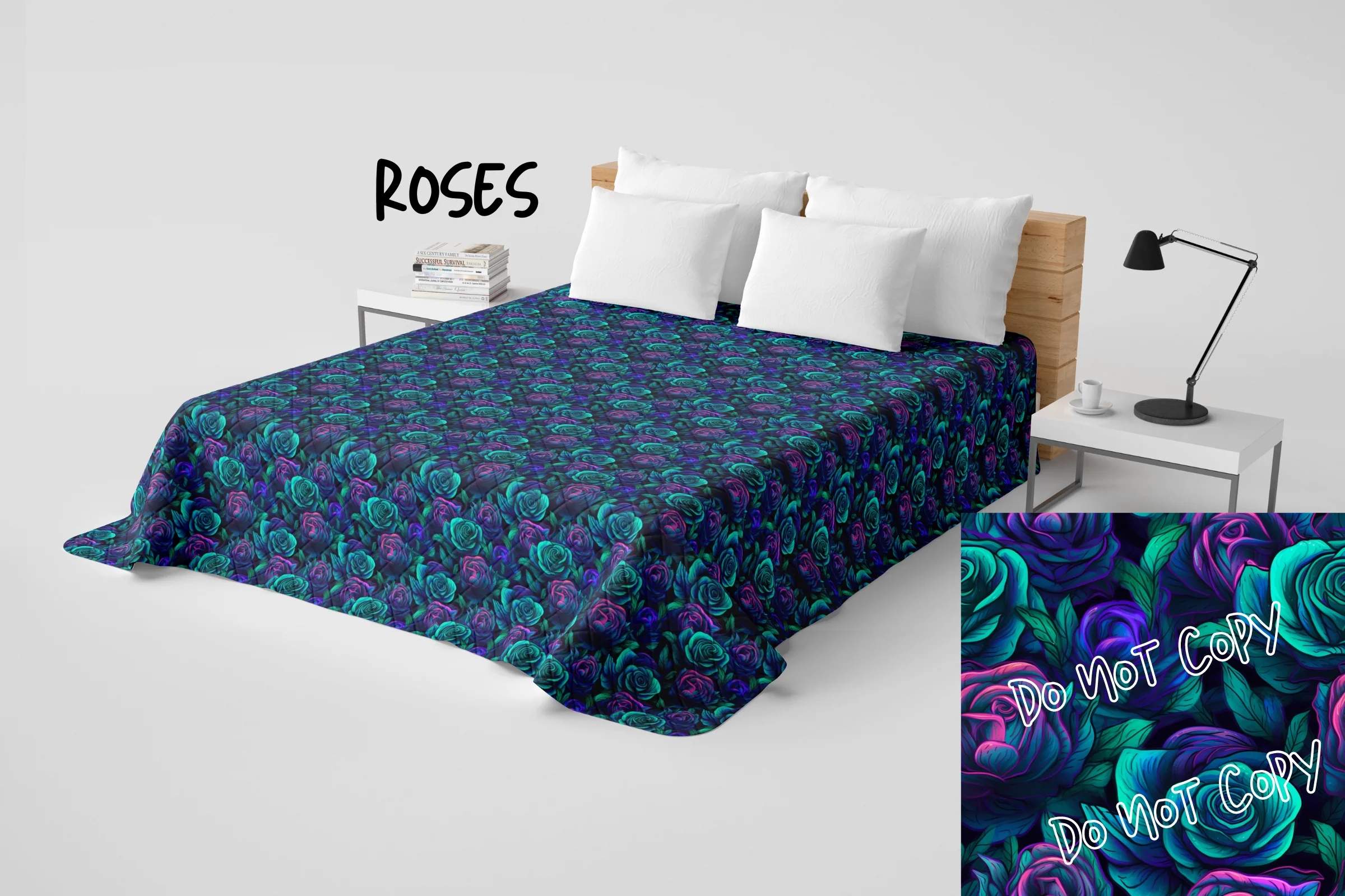 QUILT RUN 4- ROSES- PREORDER CLOSING 6/16