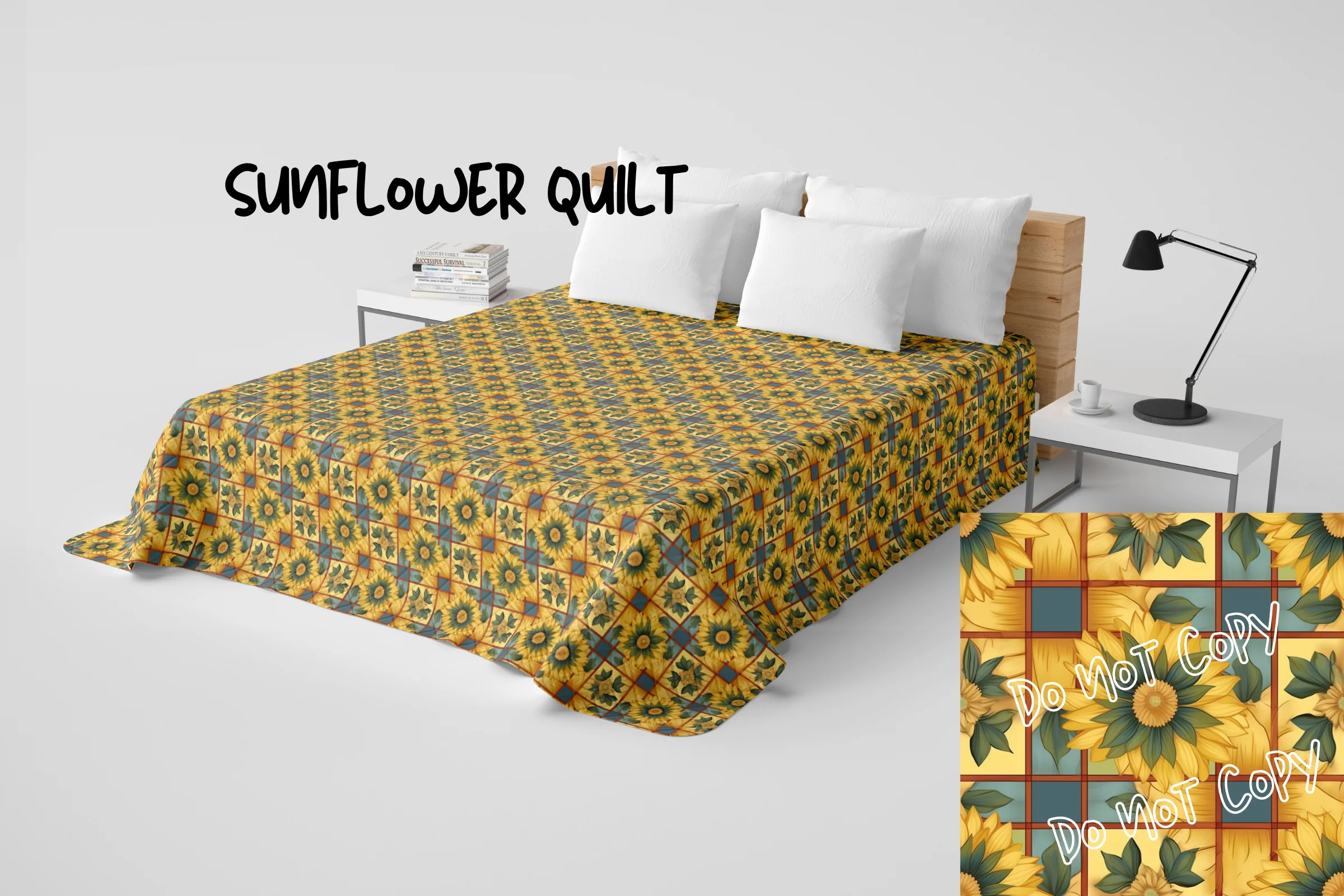 QUILT RUN 4- SUNFLOWER QUILT- PREORDER CLOSING 6/16