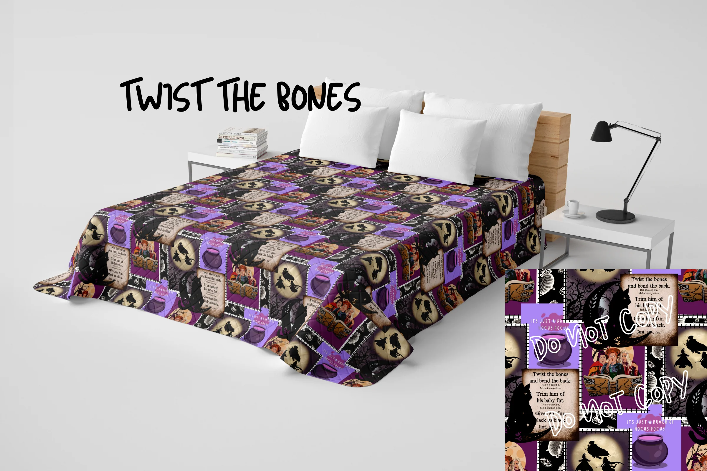 QUILT RUN 4-TWIST THE BONES- PREORDER CLOSING 6/16