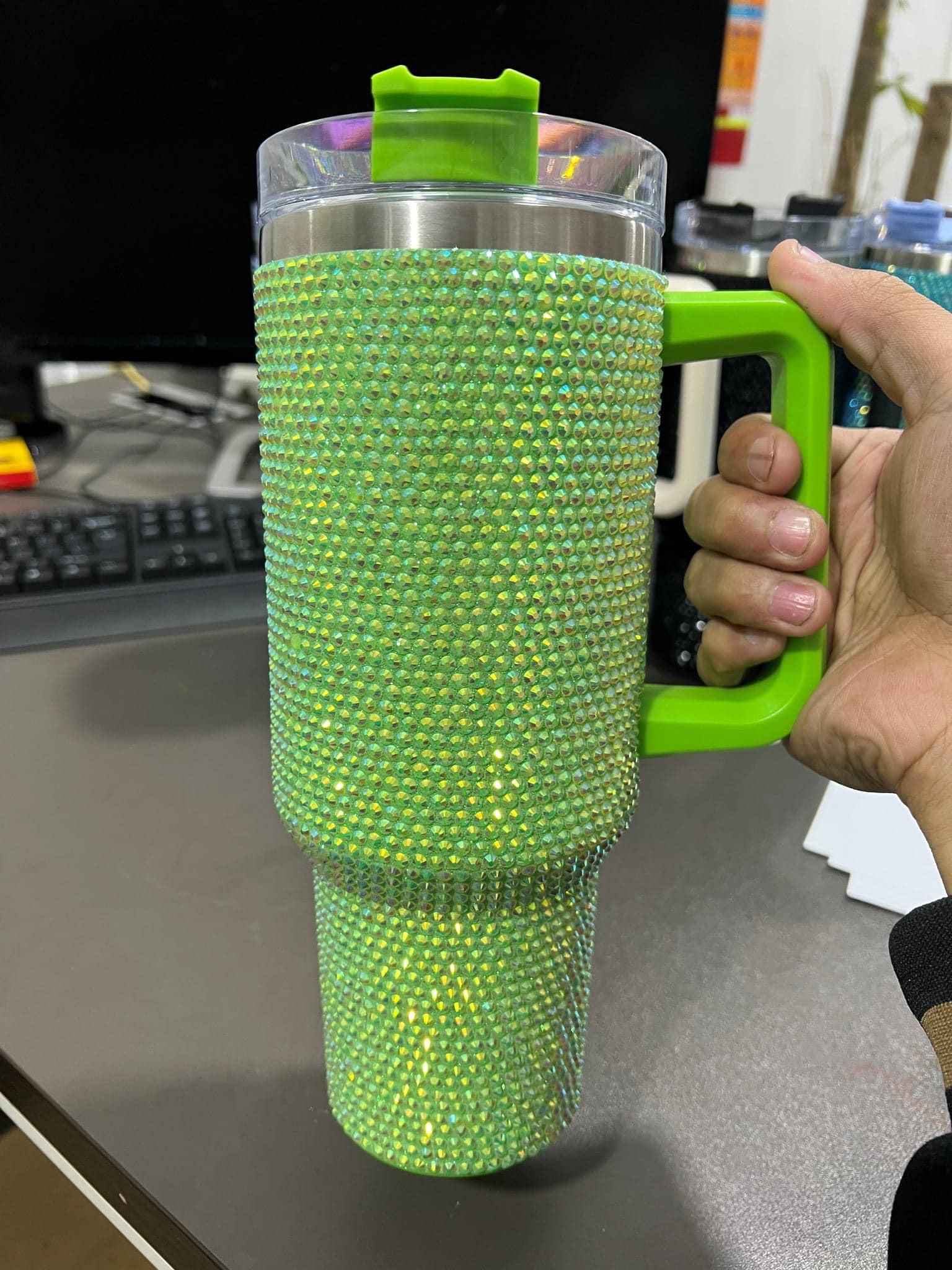 Rhinestone 40oz Tumblers-9 COLORS AVAILABLE - Image 10