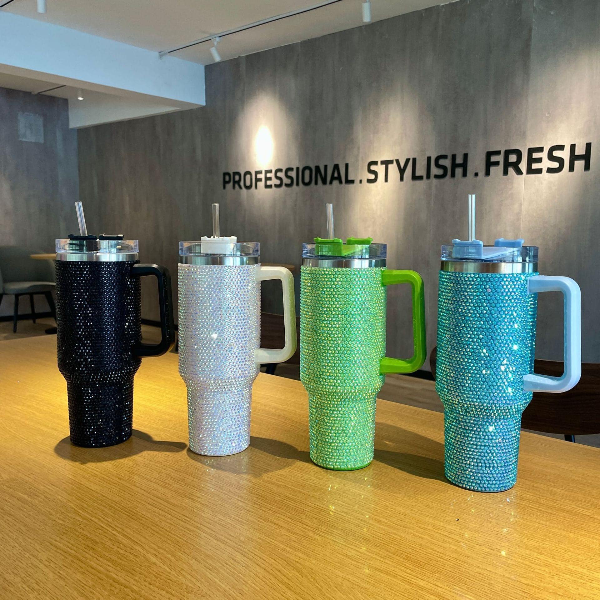 Rhinestone 40oz Tumblers-9 COLORS AVAILABLE - Image 6