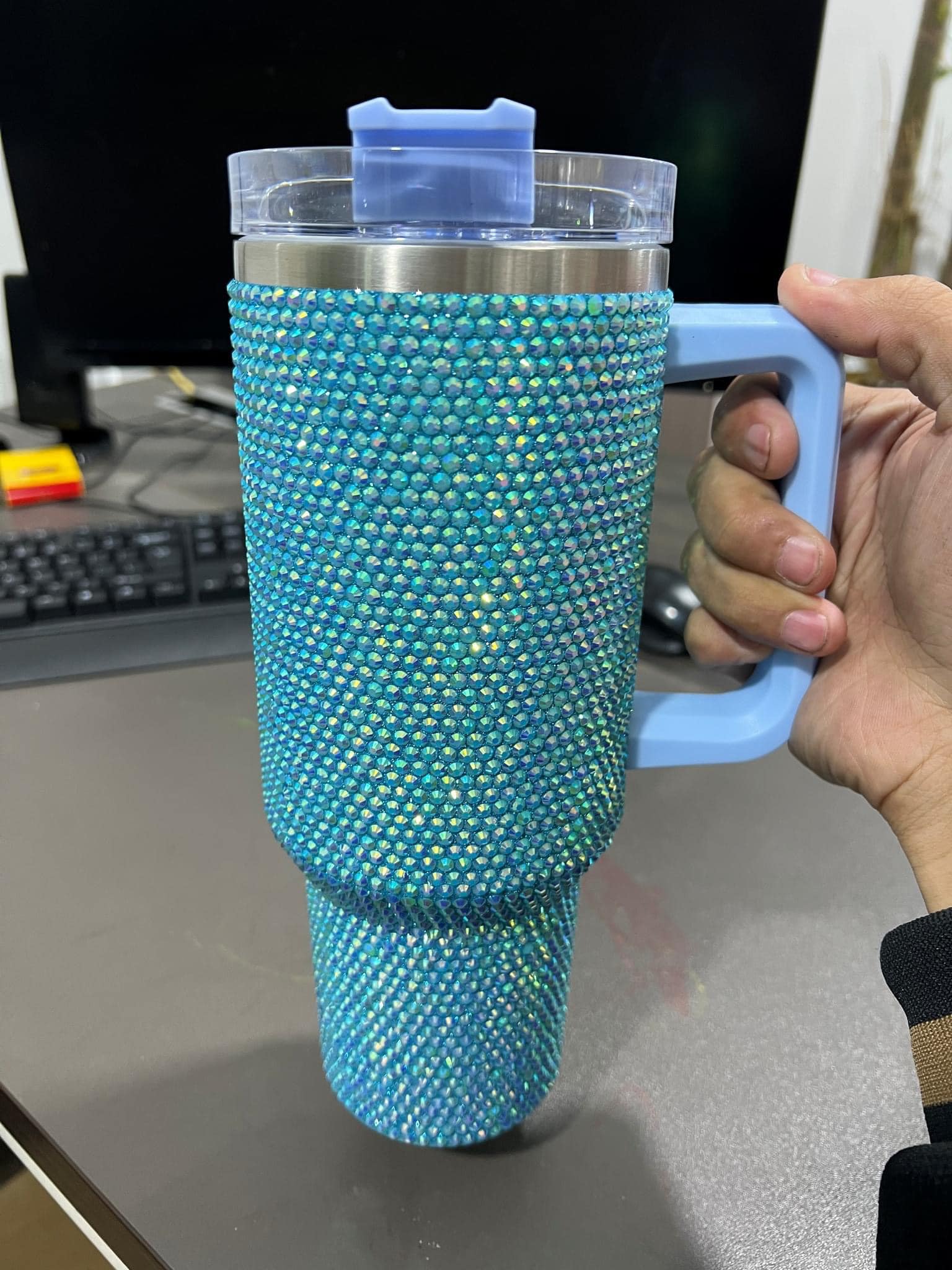 Rhinestone 40oz Tumblers-9 COLORS AVAILABLE - Image 8