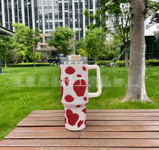 RHINESTONE COW TUMBLERS - Image 3