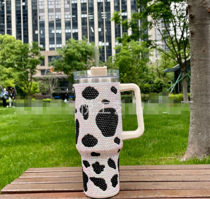 RHINESTONE COW TUMBLERS - Image 5