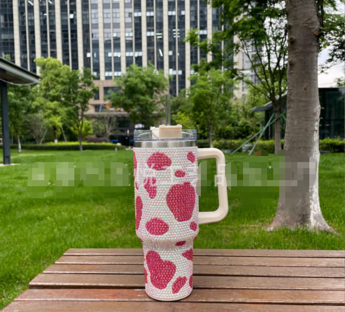 RHINESTONE COW TUMBLERS - Image 8