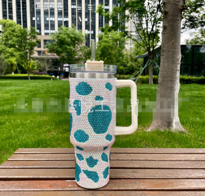 RHINESTONE COW TUMBLERS - Image 9