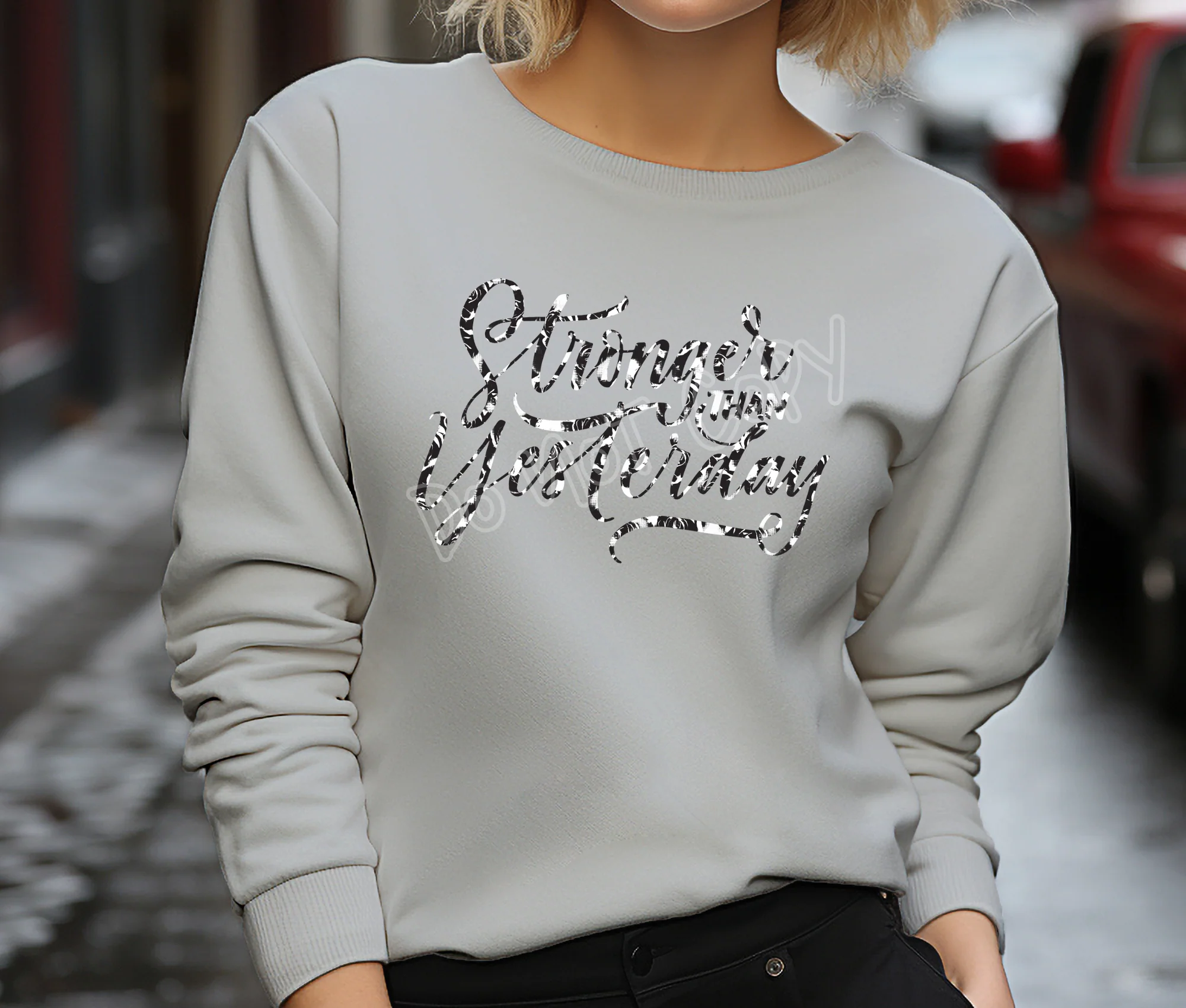 ROSE GRUNGE - CREWNECK SWEATSHIRT-FLARES 4 - PREORDER CLOSING 11/24 ETA JANUARY