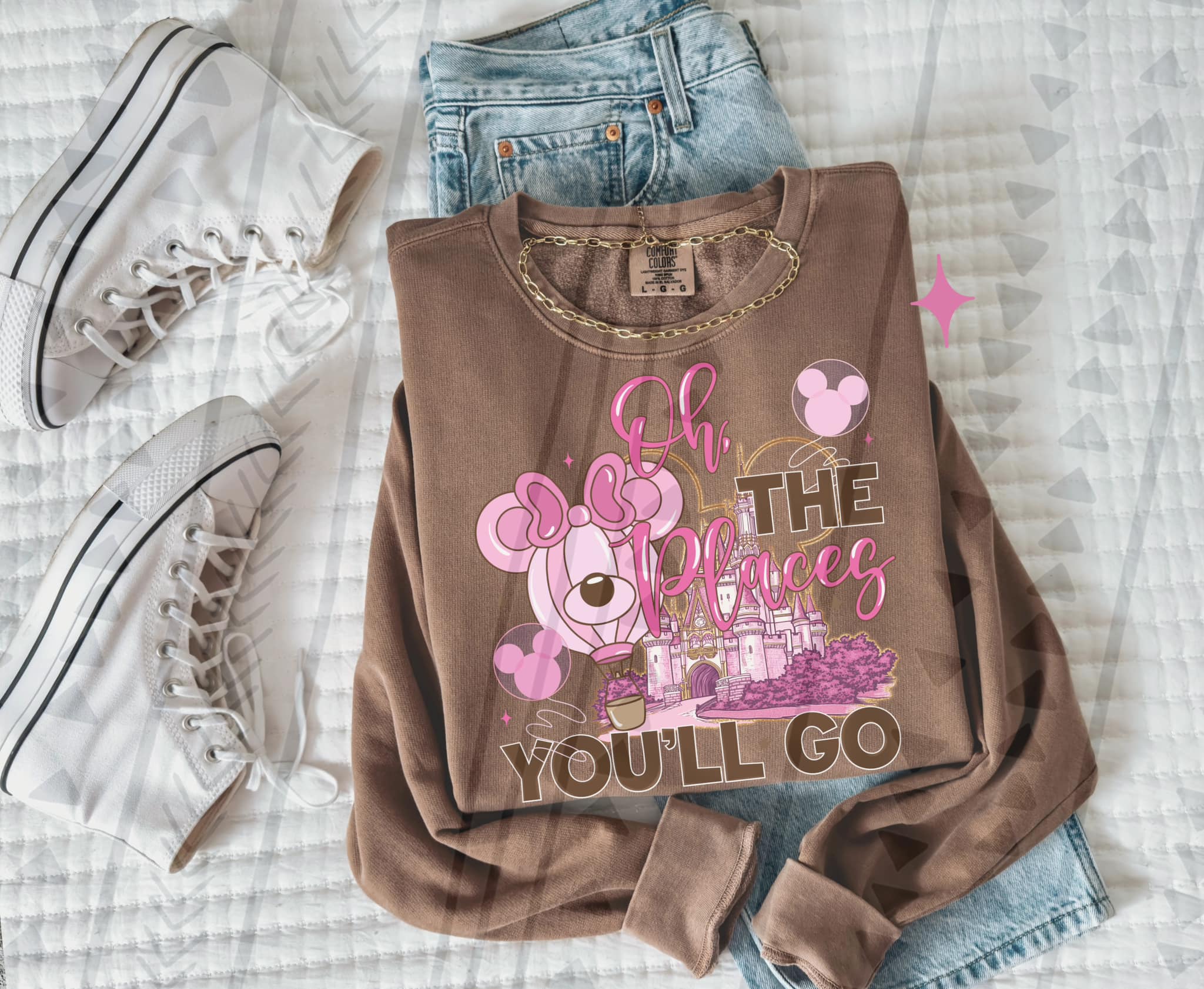 OH THE PLACES SWEATSHIRT