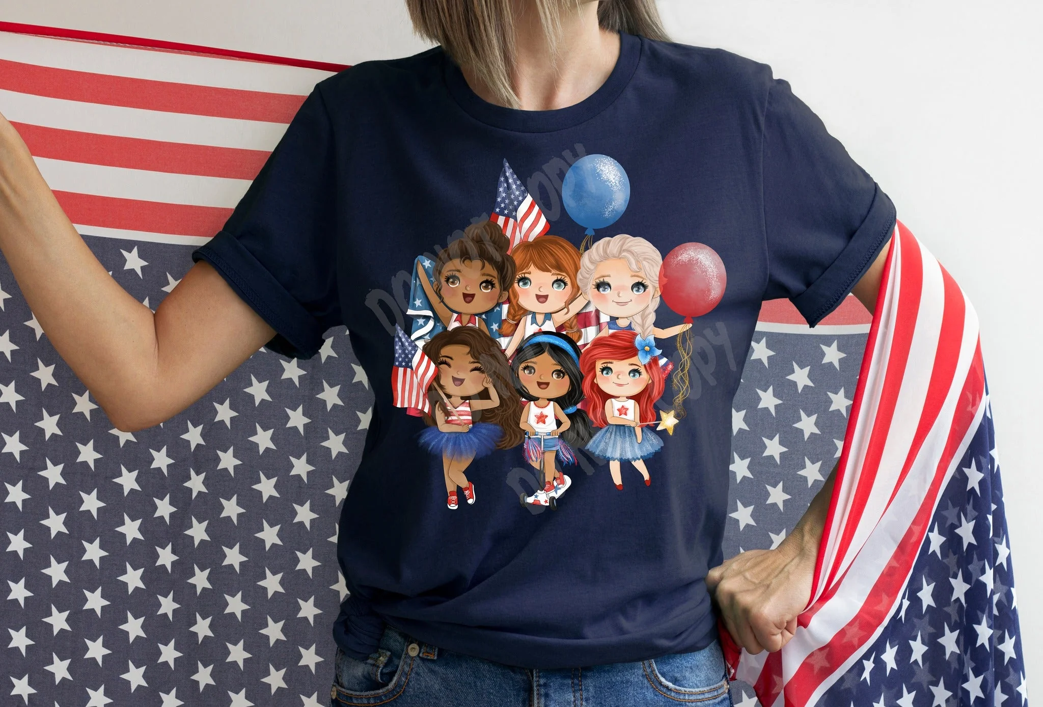 RWB GIRLS- UNISEX TEE