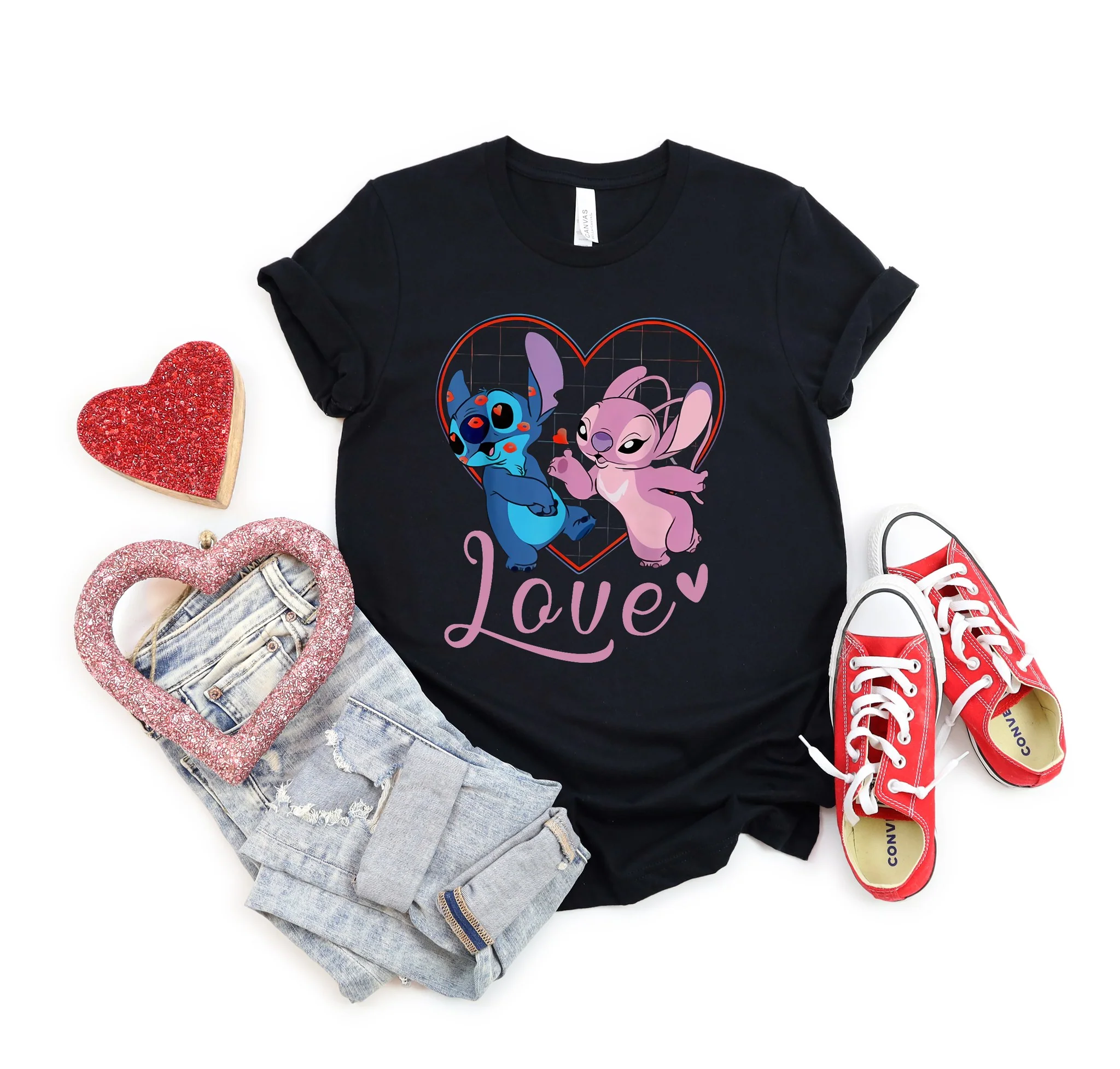 S&A - VALENTINE RUN 2-UNISEX TEE