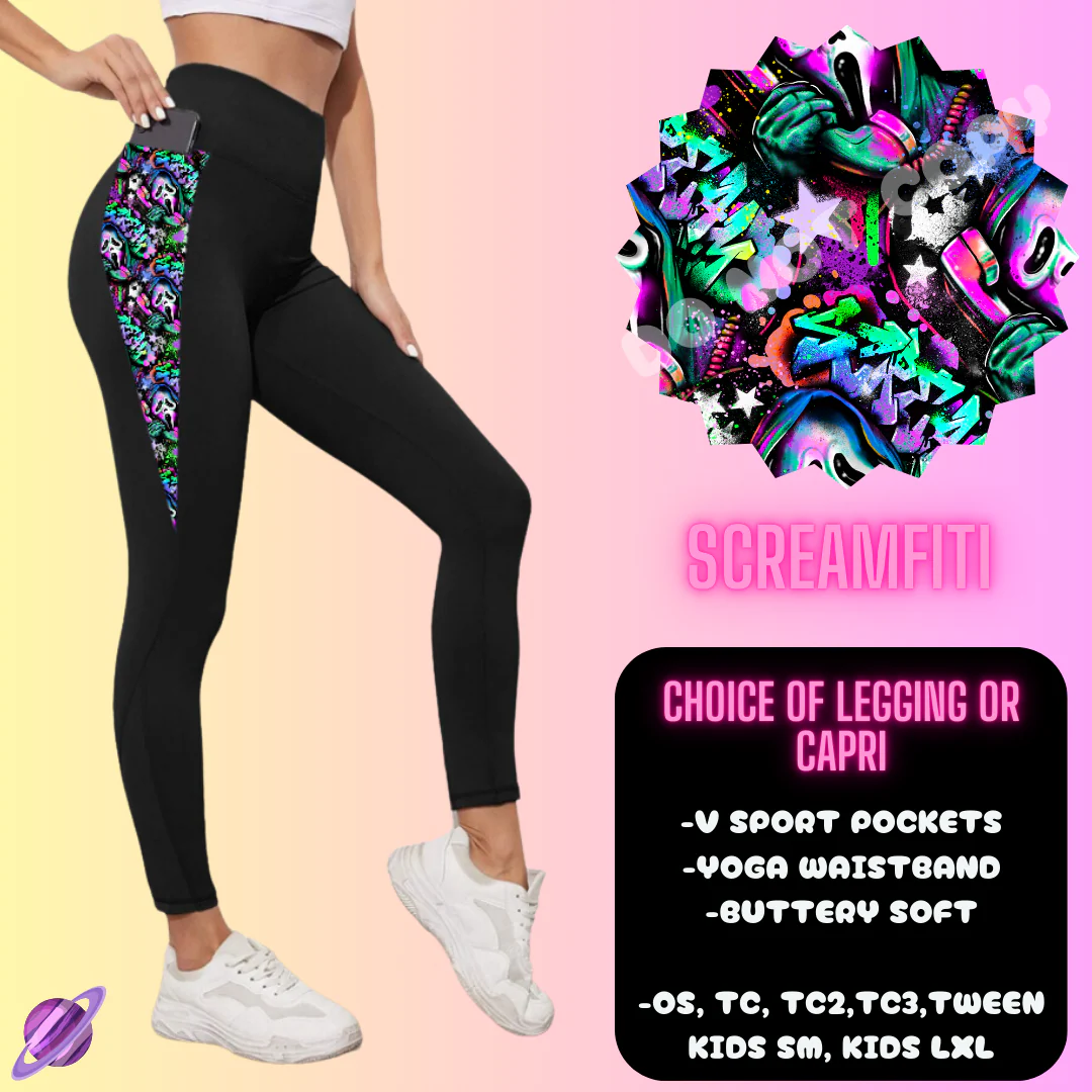 SCREAMFITI- HOODIE OUTFIT RUN-5 STYLE BOTTOMS- PREORDER 2/20