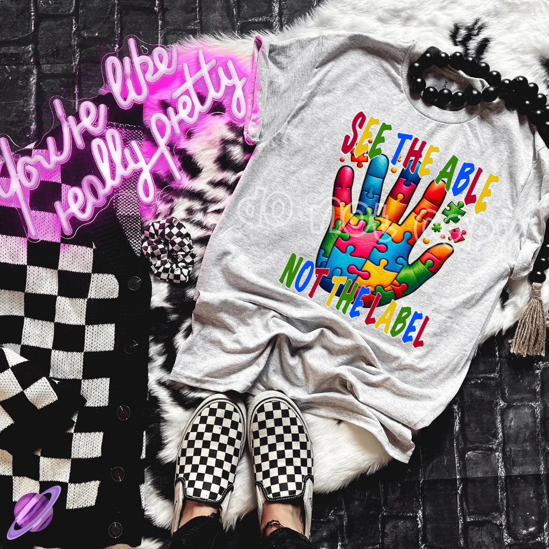 SEE THE ABLE NOT THE LABEL TEE