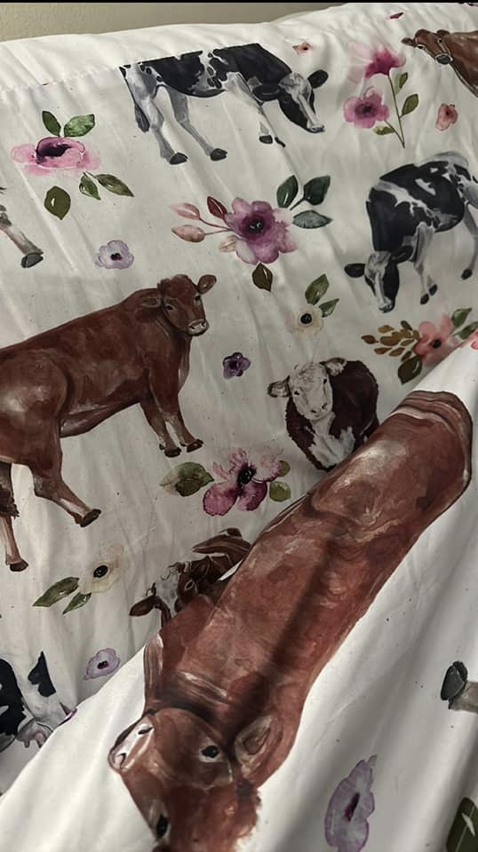 SHEET SET -HORROR FLORAL - Image 3