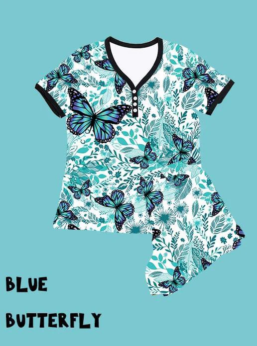 SHORTS PJ RUN- BLUE BUTTERFLY - Image 7