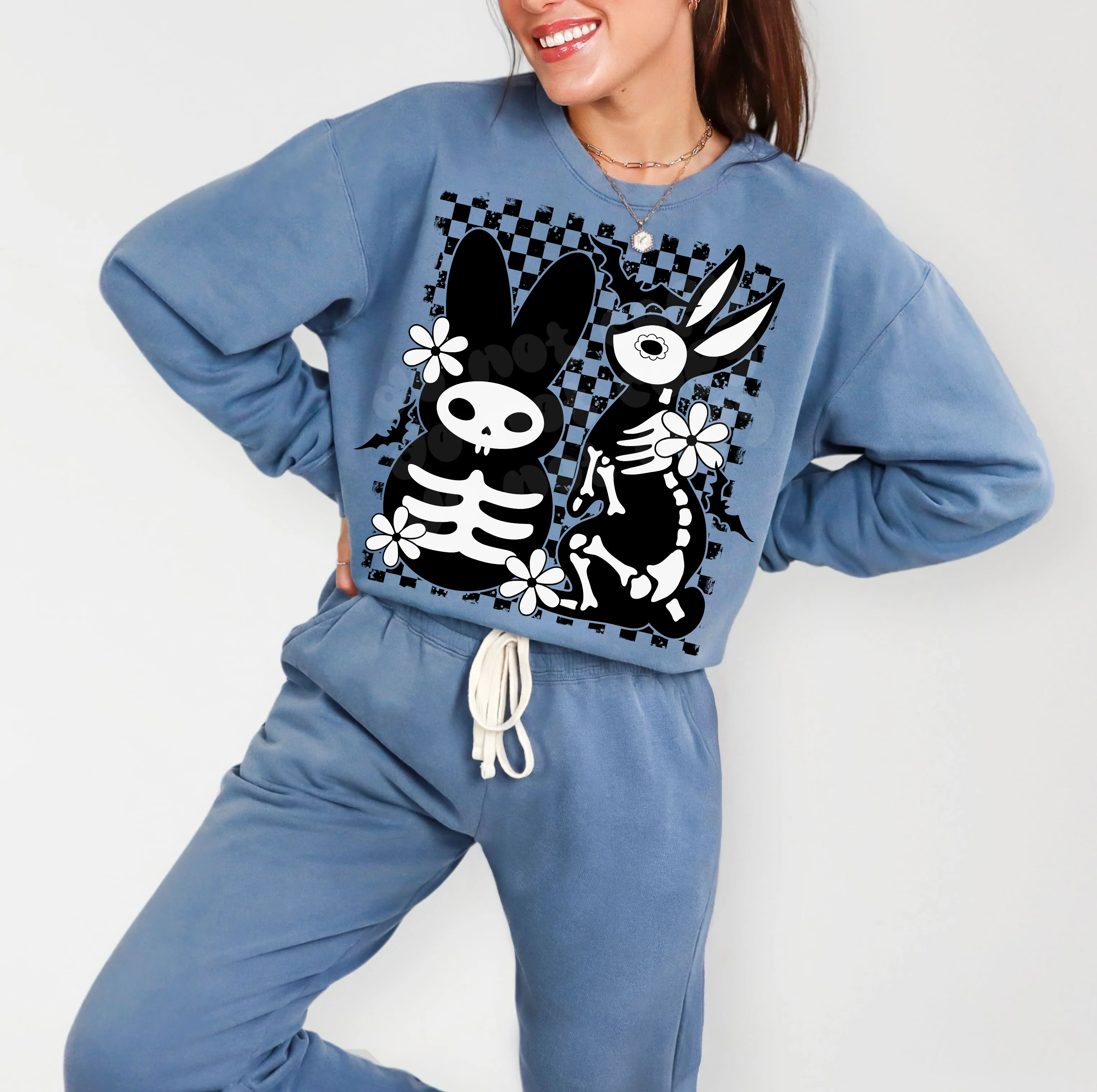 SKELE BUNNY SWEATSHIRT