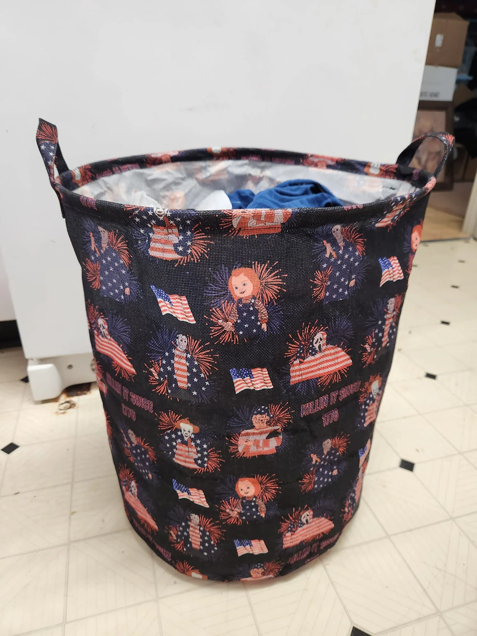SKELL READER - CANVAS BASKET - Image 5