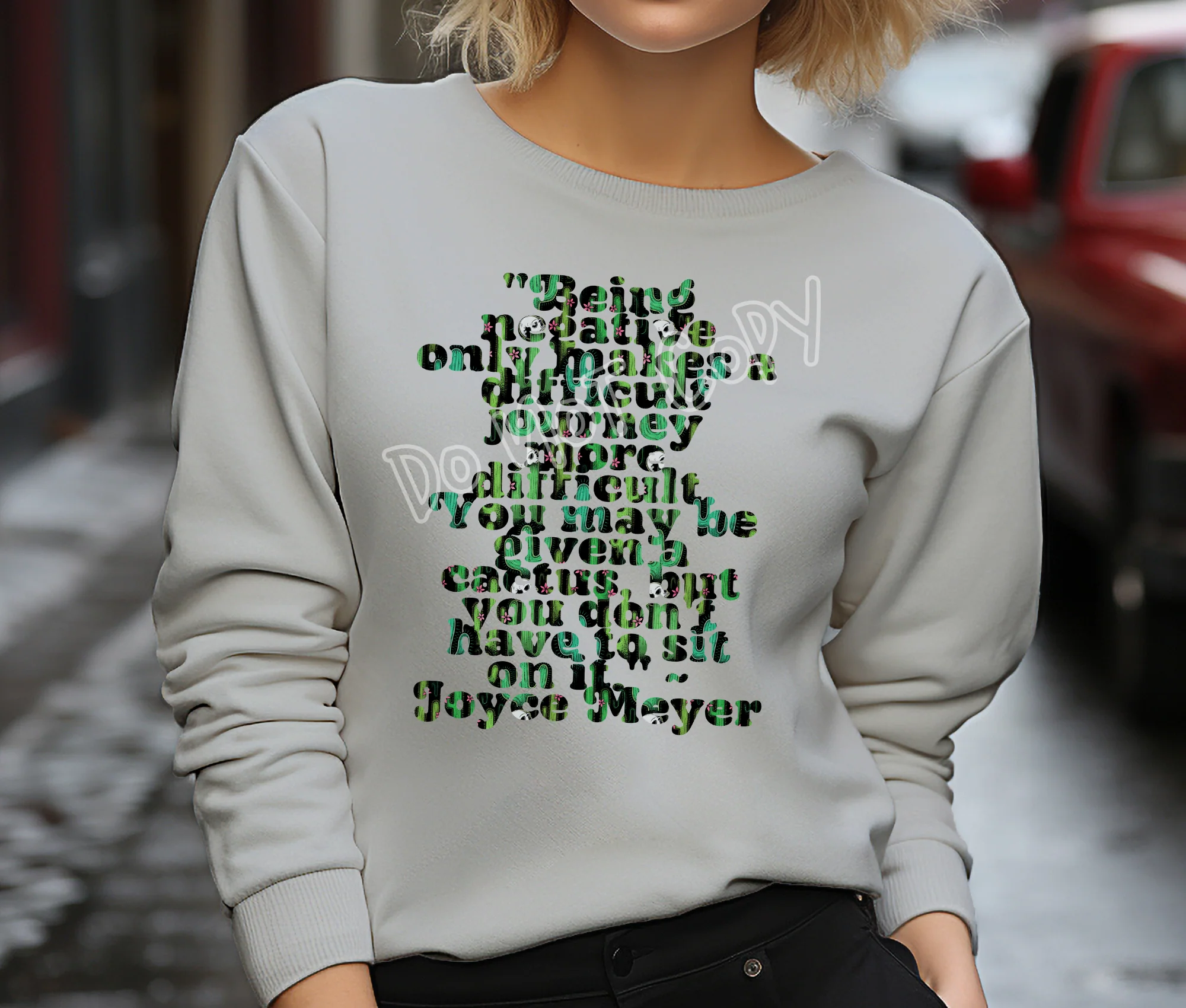 SKULL CACTUS - CREWNECK SWEATSHIRT-FLARES 4 - PREORDER CLOSING 11/24 ETA JANUARY
