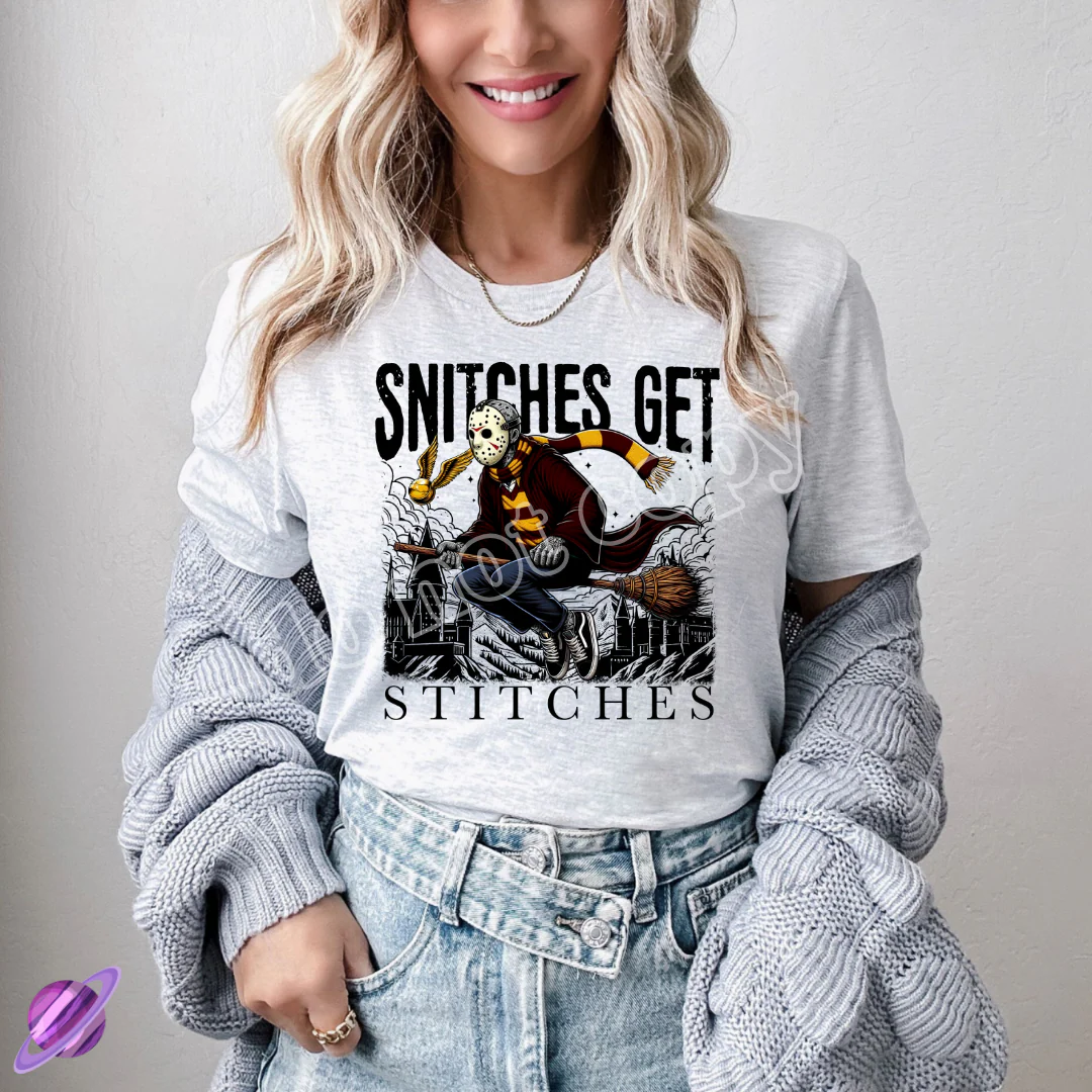 SNITCHES GET HORROR TEE