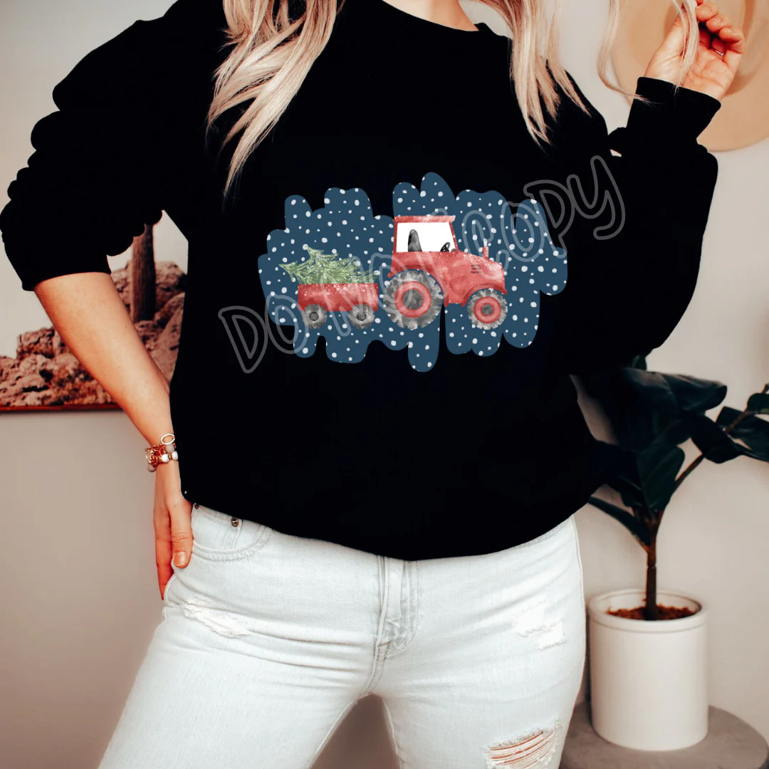 SNOW TRACTOR - HOLIDAY RUN 2 - UNISEX HOODIE/SWEATER